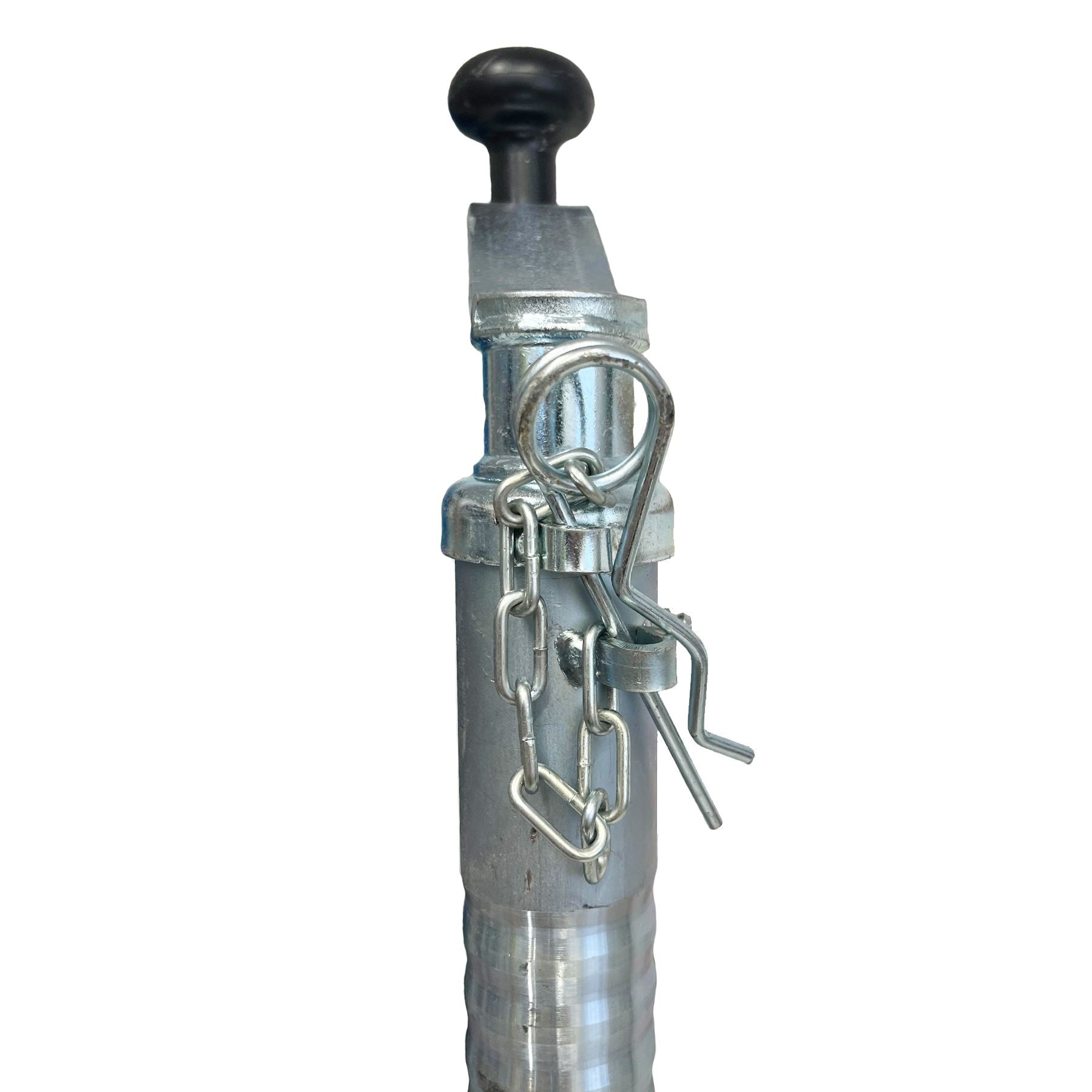 Roue jockey nervurée de 48 mm pour remorque SUPER HEAVY DUTY