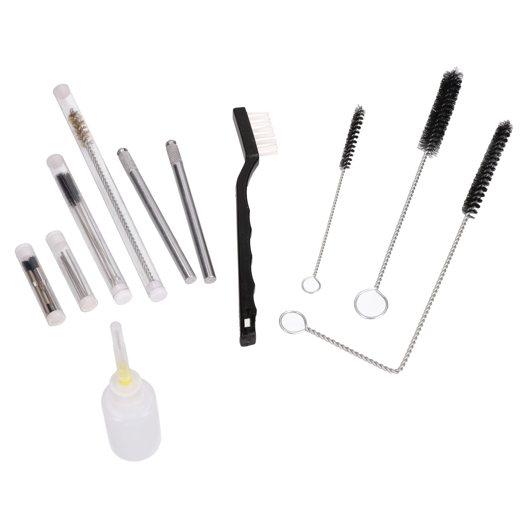 Kit de nettoyage de pistolet à air comprimé pour aérographes, alimentation par gravité par aspiration, HVLP, détail 23 pièces