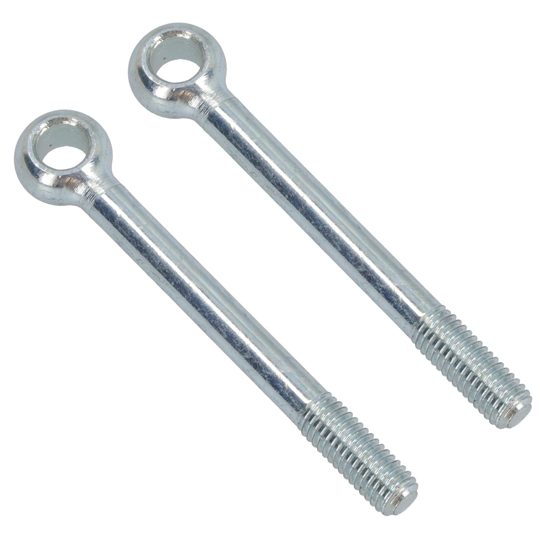 M10 100mm Eye Bolt Single Bolt Zinc Plated Threaded Rings DIN444 Catenary Wire