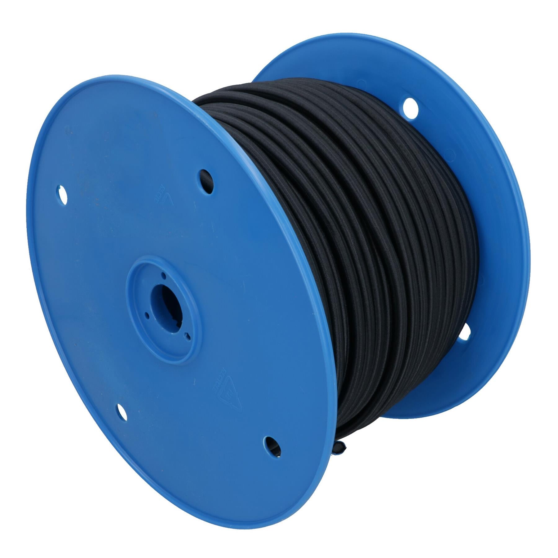 8mm Black Shock Cord Bungee Rope Strap Elastic Rope Tie Down Trailer Covers