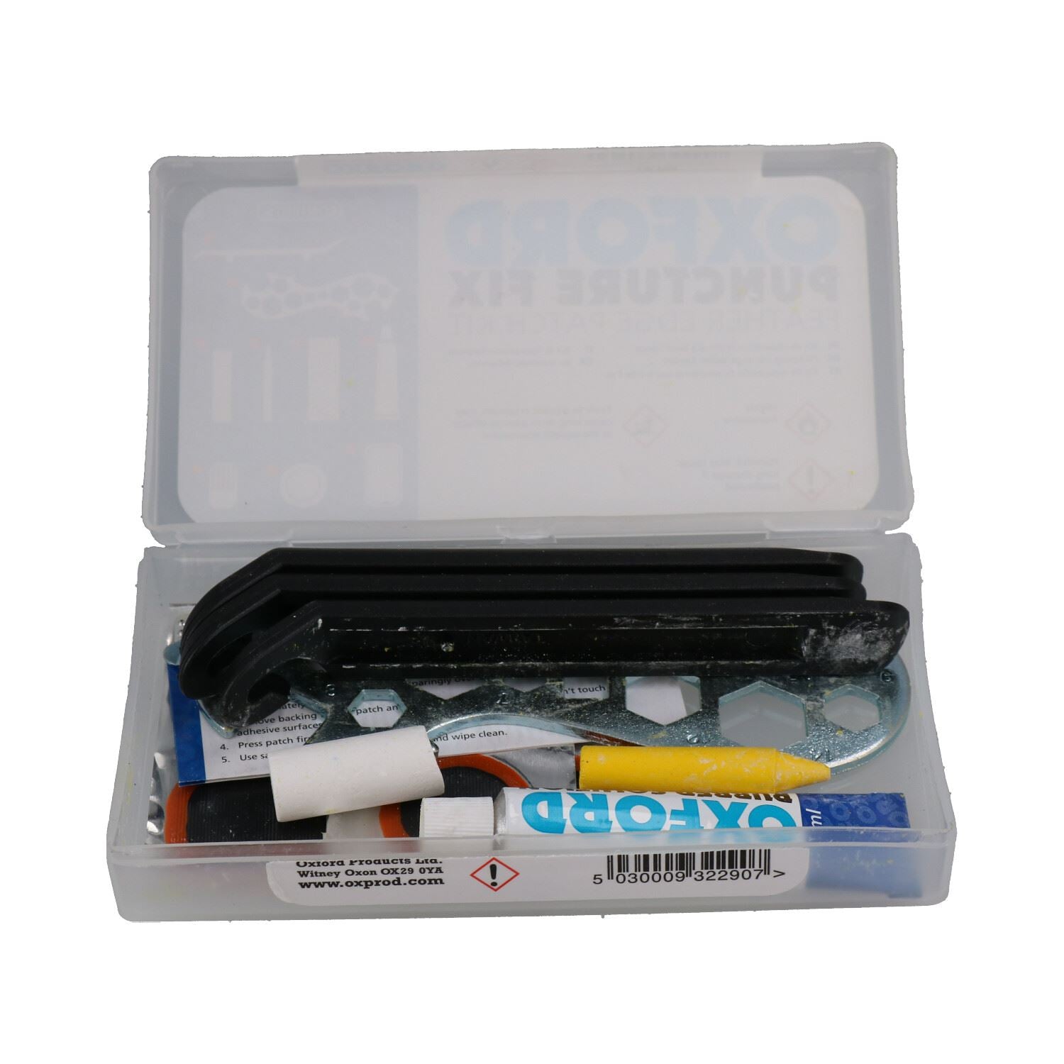 Kit de réparation de crevaison de roue de vélo avec leviers Clé à molette pour vélo