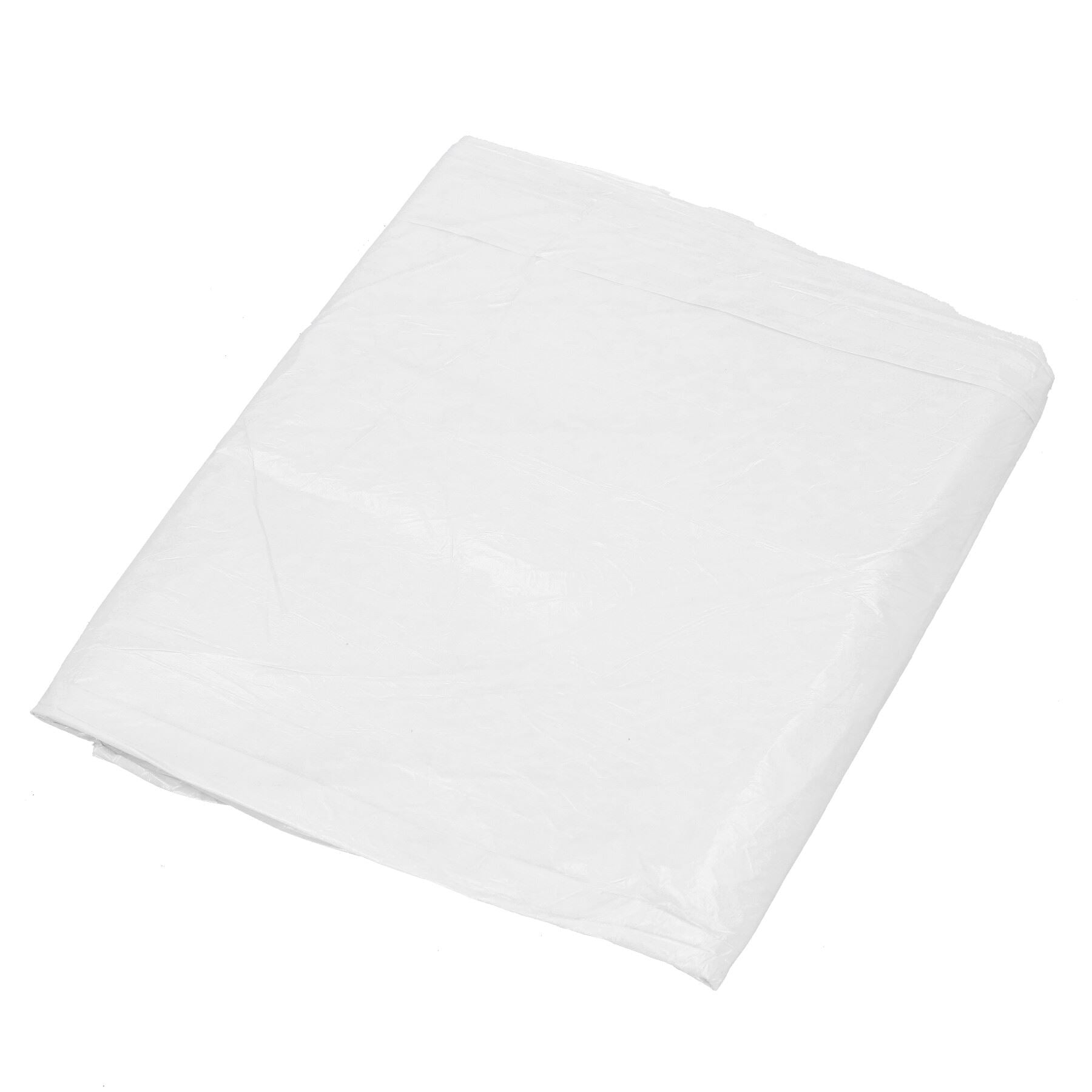 Bâche anti-poussière en polyéthylène robuste de grande taille pour décoration et peinture 4 m x 5 m