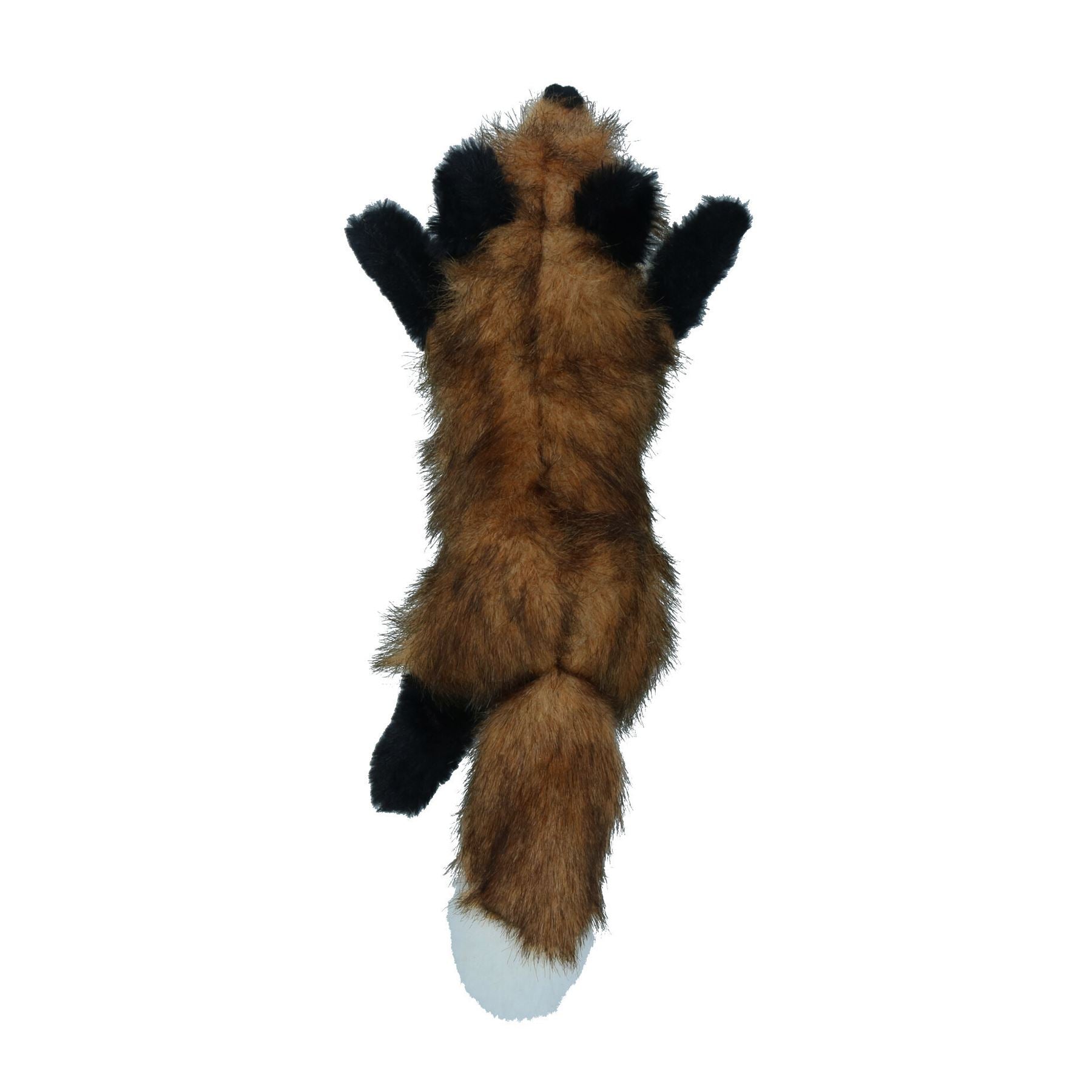 Klassisches Hundewelpen-Spielzeug, weicher Plüsch, großer Fuchs mit Quietscher
