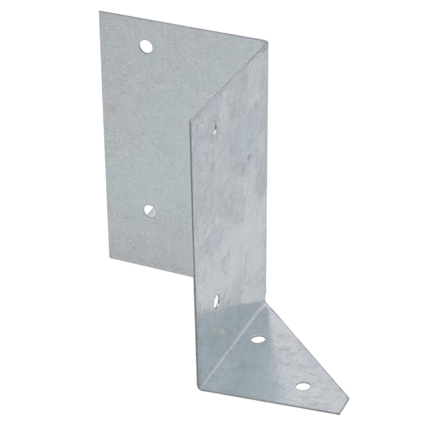 Arris Rail Bracket Fence Post Support Galvanised 100mm, 225mm or 300mm