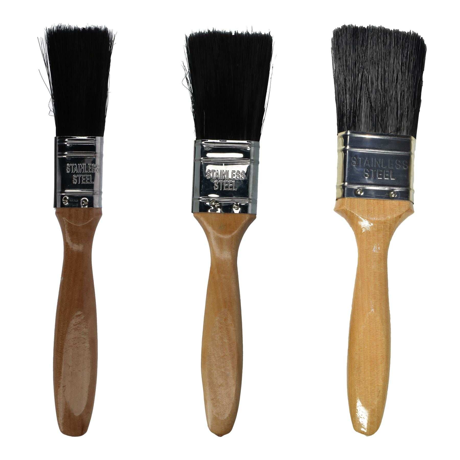 1" 1.5" 2" Paint Brush Painters And Decorators Decorating With Wooden Handles