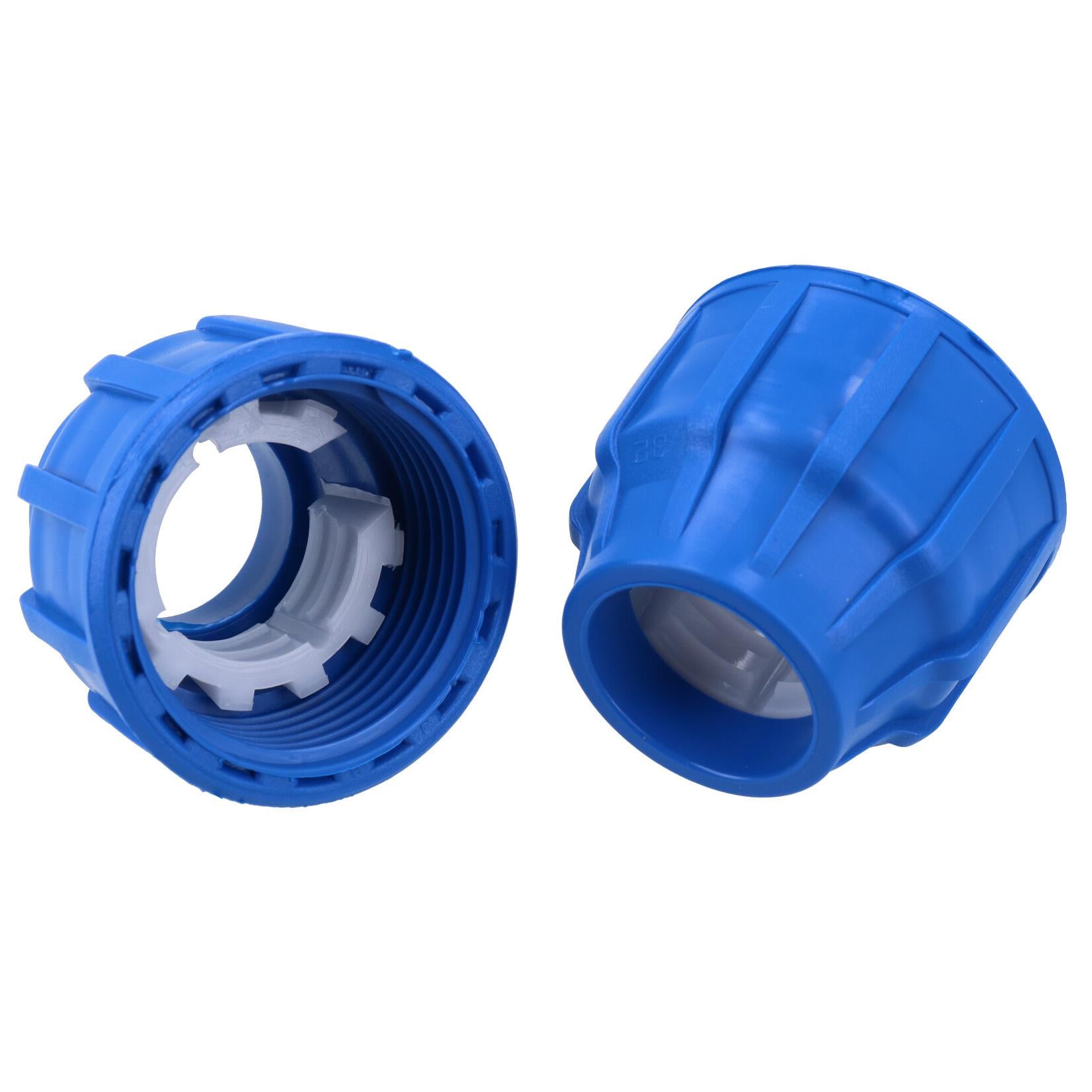 Raccord de compression pour tuyau droit MDPE 32 x 32 mm PN16