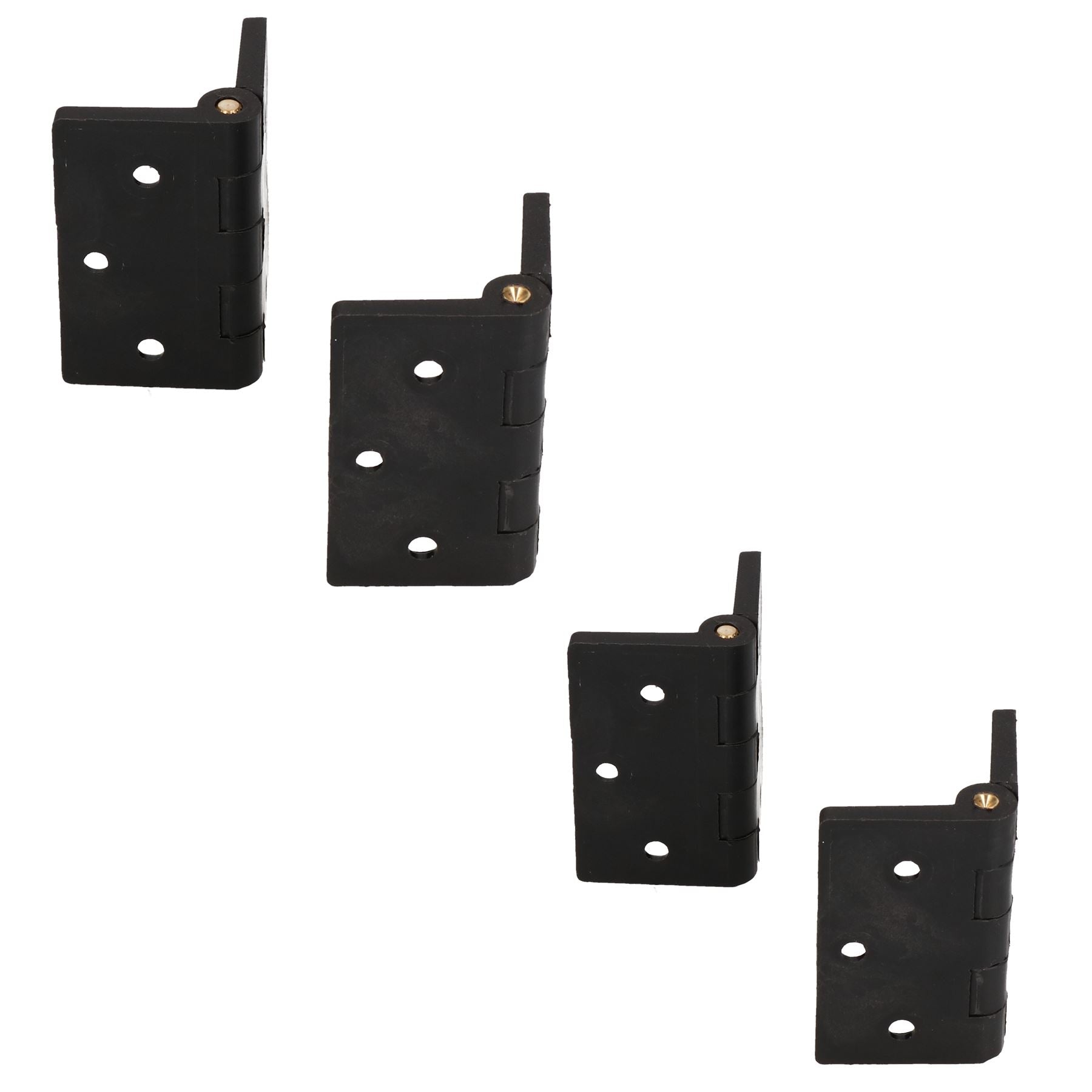 Charnière en nylon renforcé en plastique 64x67 mm pour porte de casier industrielle italienne