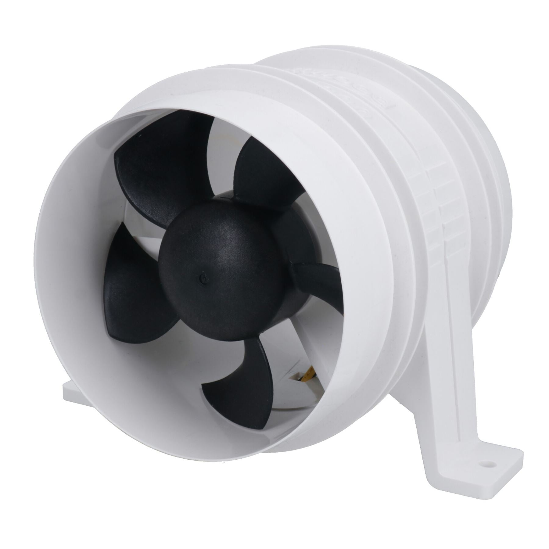 Ventilateur de cale en ligne Attwood Turbo 4000 de 4 po, ventilateur de ventilation de cabine 12 V, 145 CFM