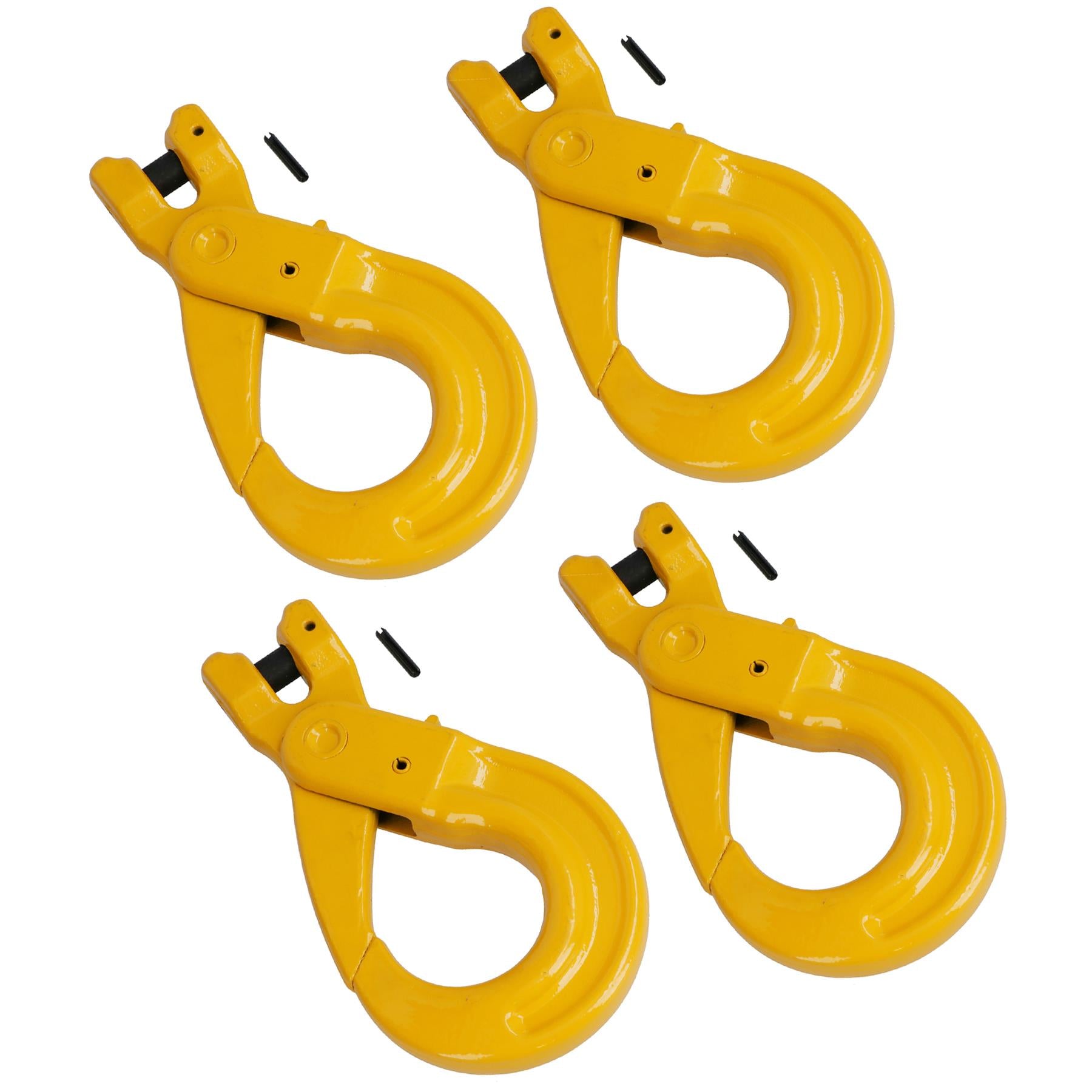 Clevis Sling Safety Catch With Auto Lock Hook W.L.L 2.0 - 8.0 Ton for 7 - 16mm Chain