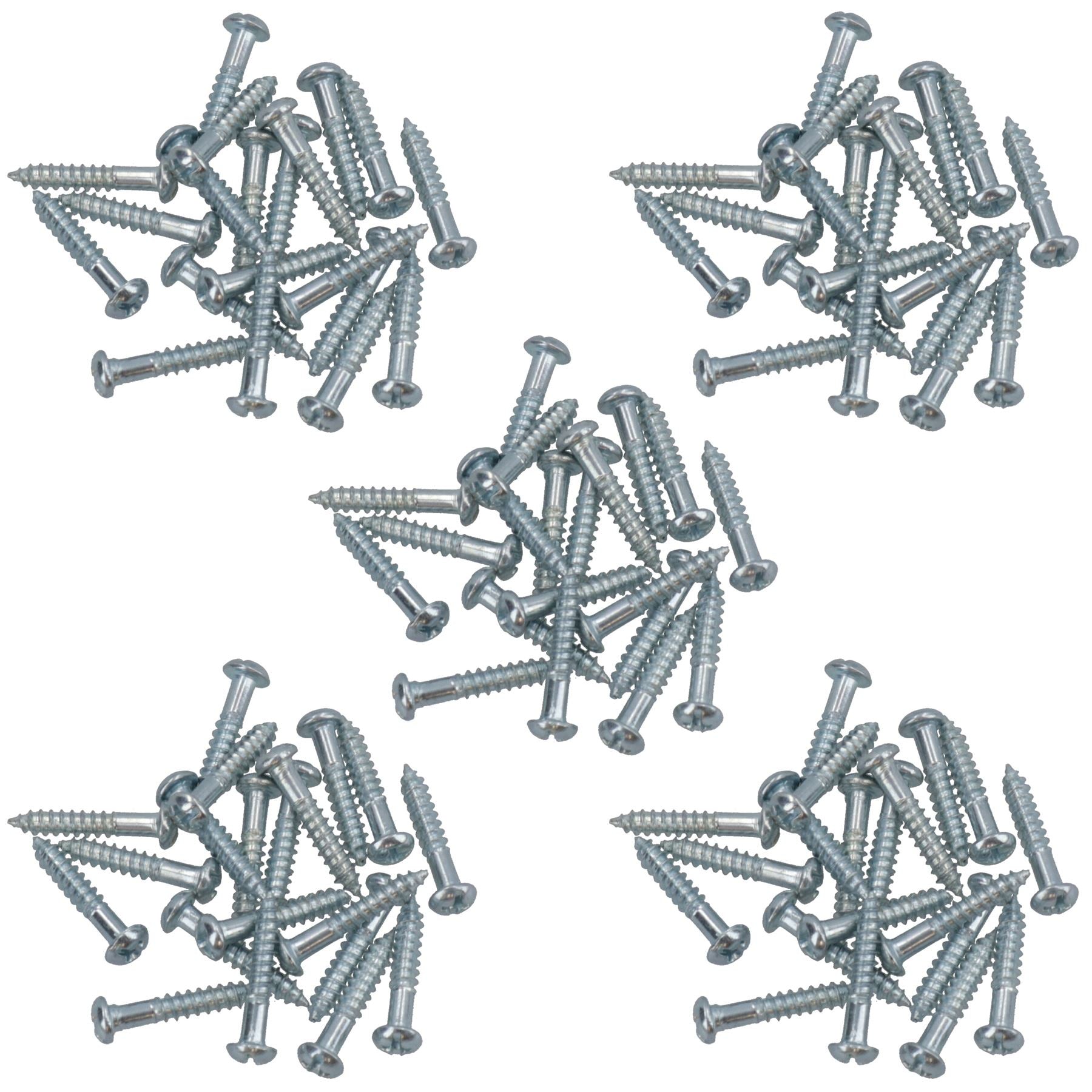 PH2 Kreuzschlitz-Holzschrauben mit Kuppelkopf, 3,5 mm x 20 mm, Befestigungsmaterial