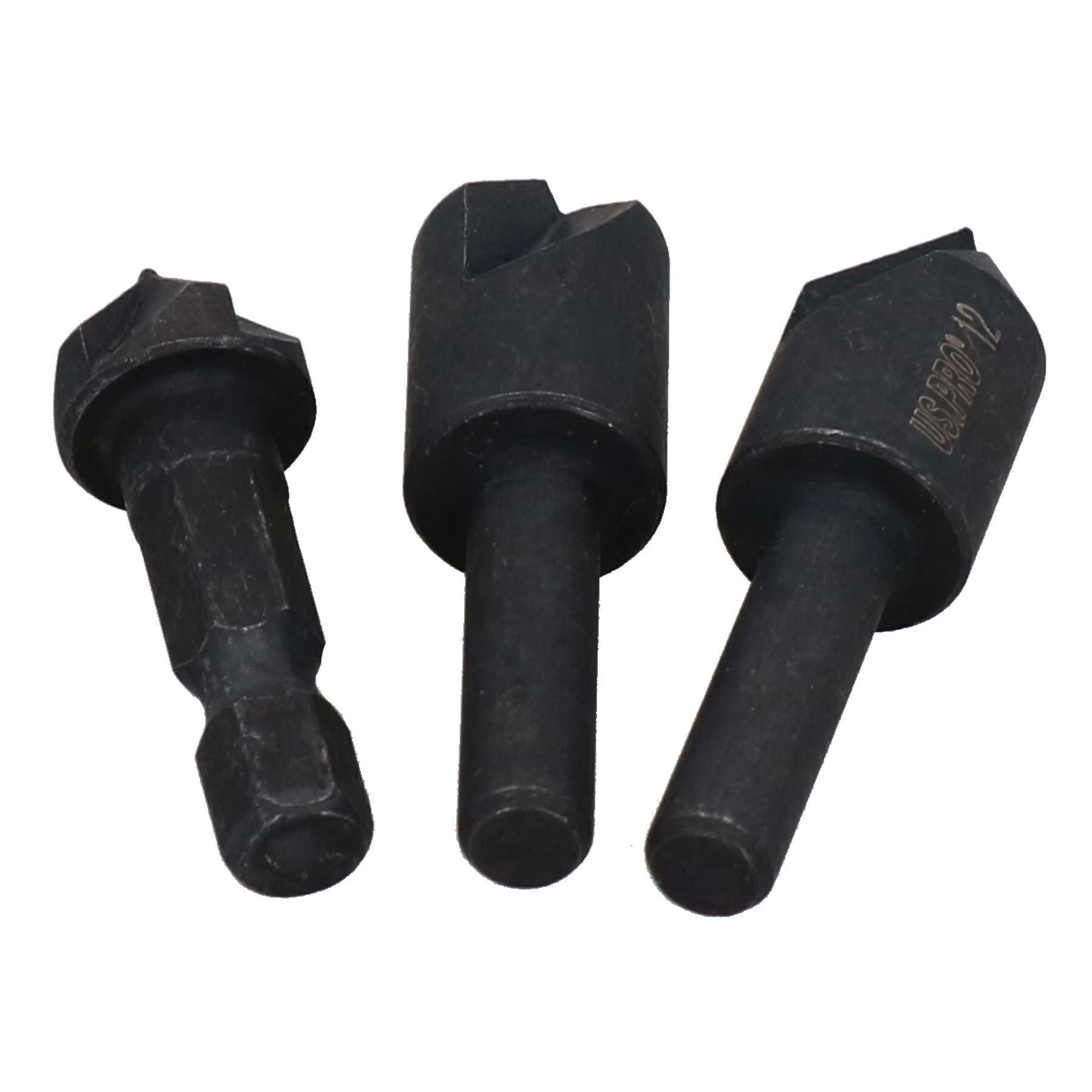 3pc Senker Bohrer Bohrer Langweilig 70 + 90 Grad Fase Für Weiche Metall + Holz