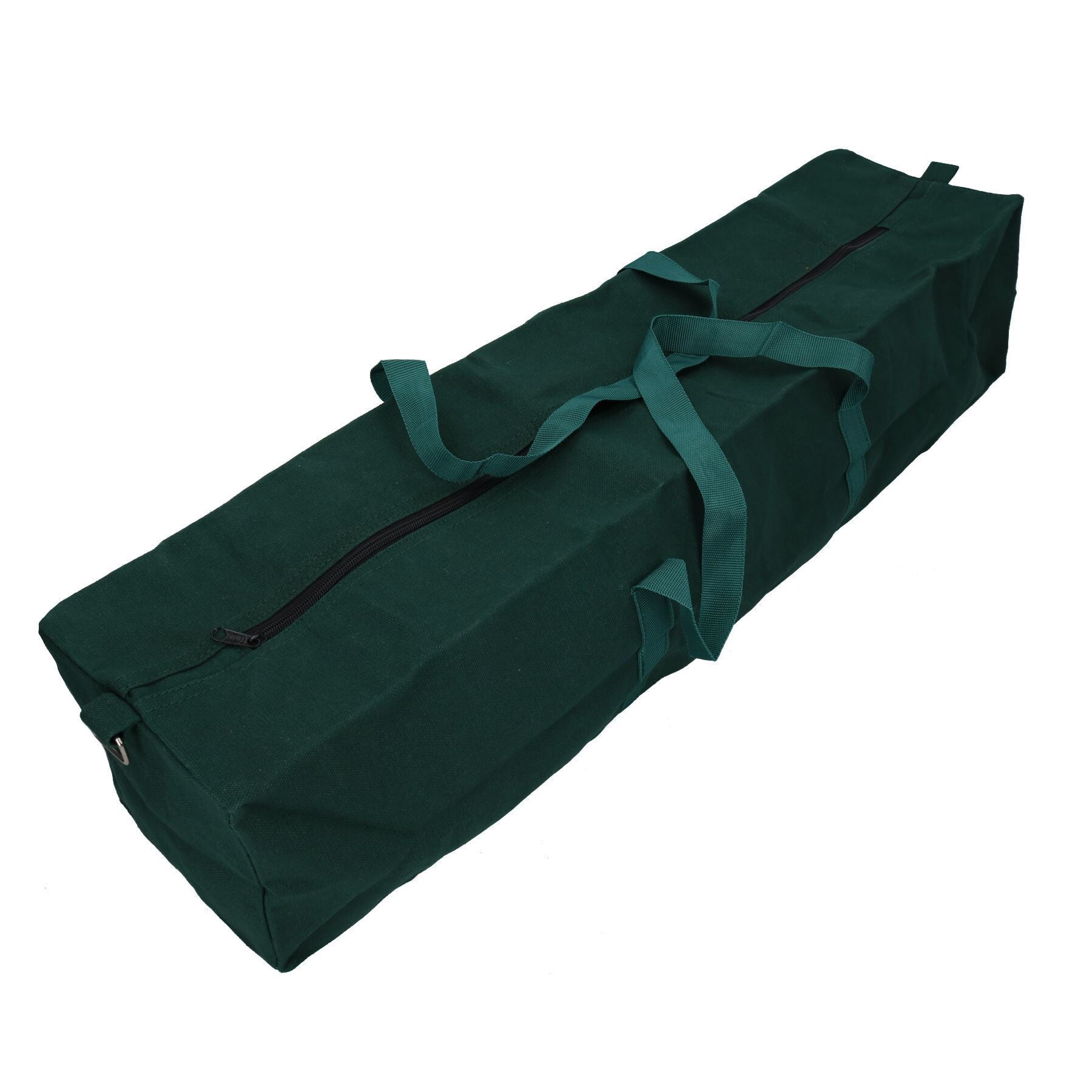 30" Heavy Duty Canvas Reißverschluss Werkzeug Tragetasche Aufbewahrungshalter Angeln Camping