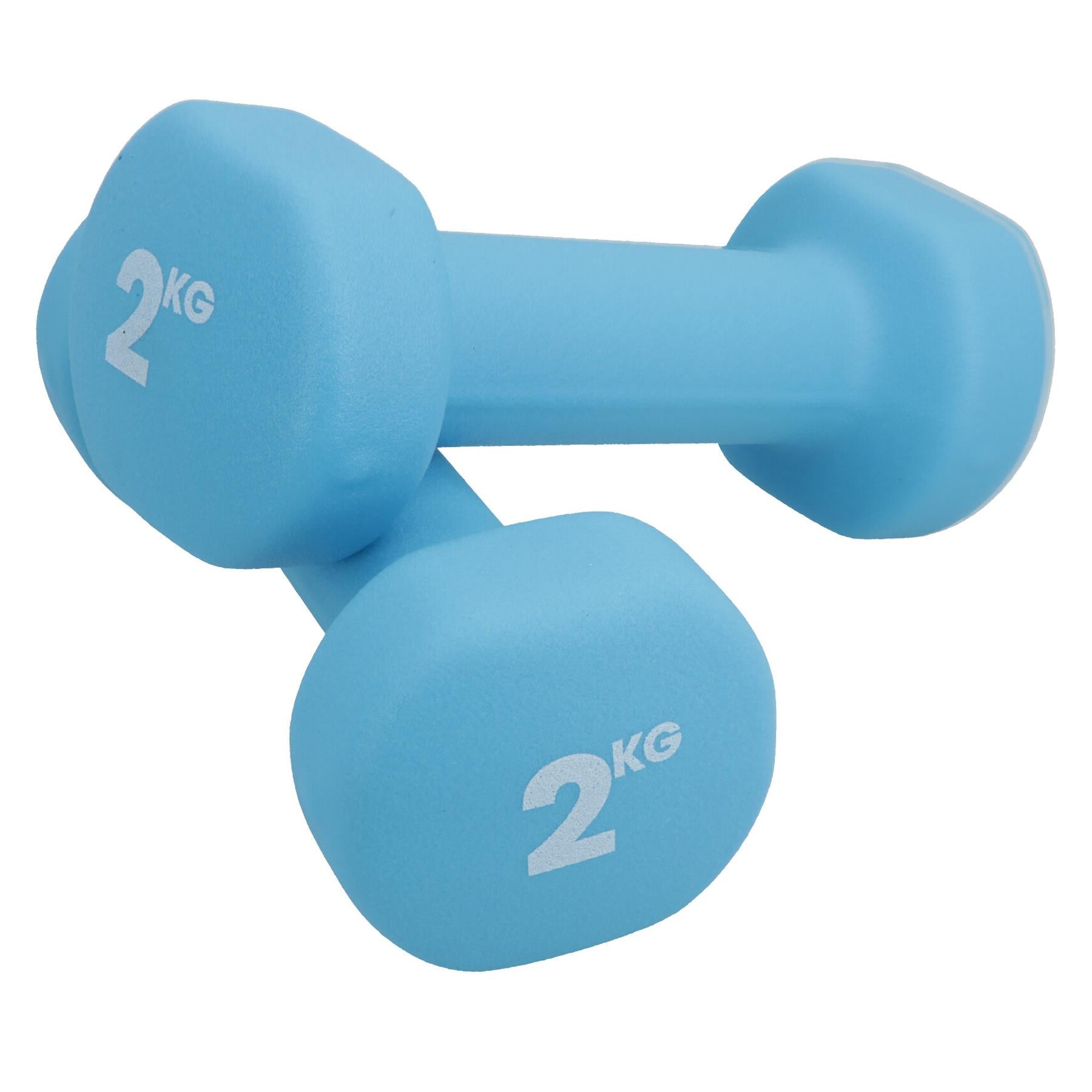 Neoprene Dumbbells Weights 0.5kg - 3kg Gym Exercise Fitness Muscle Workout