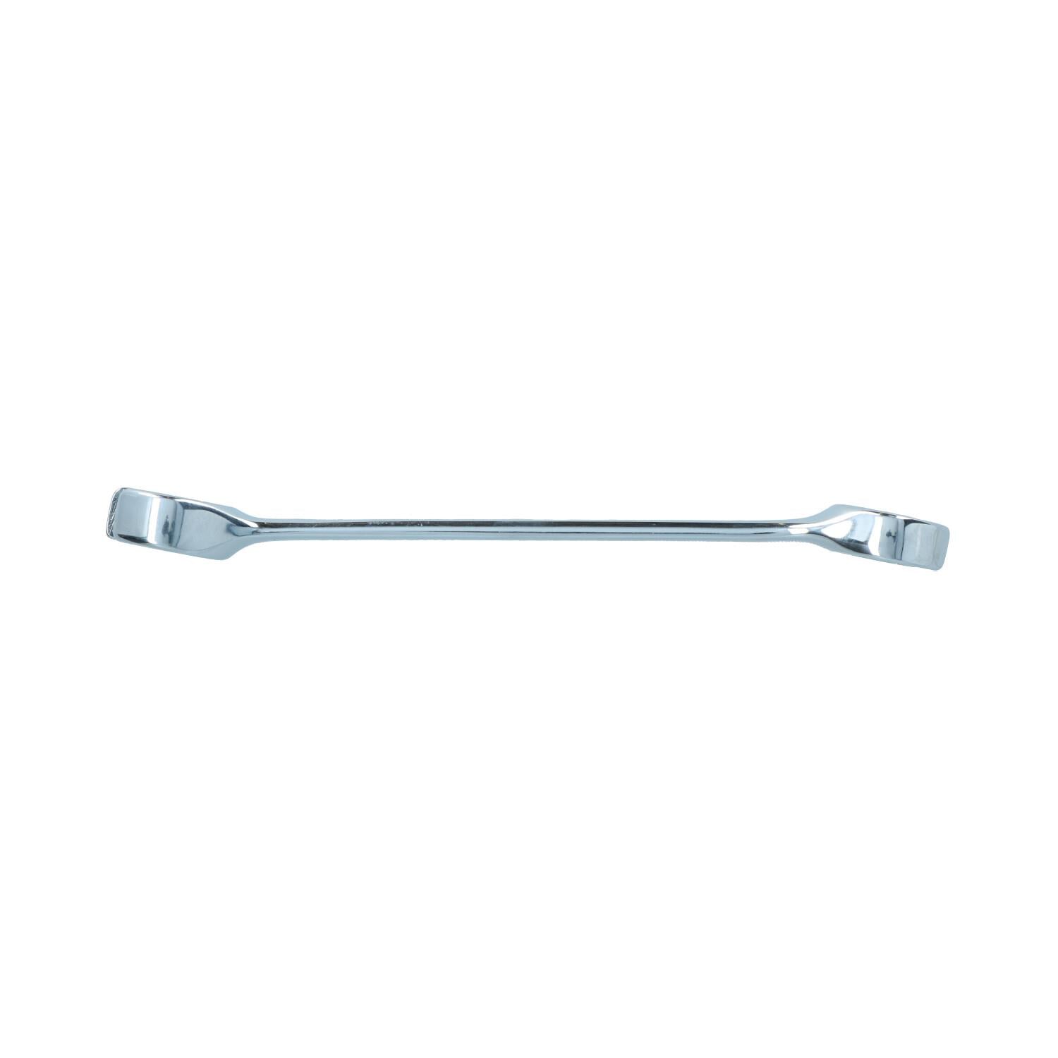 16 + 17 mm Ringmaulschlüssel mit Überwurfmutter, 195 mm, Chrom-Vanadium-Stahl