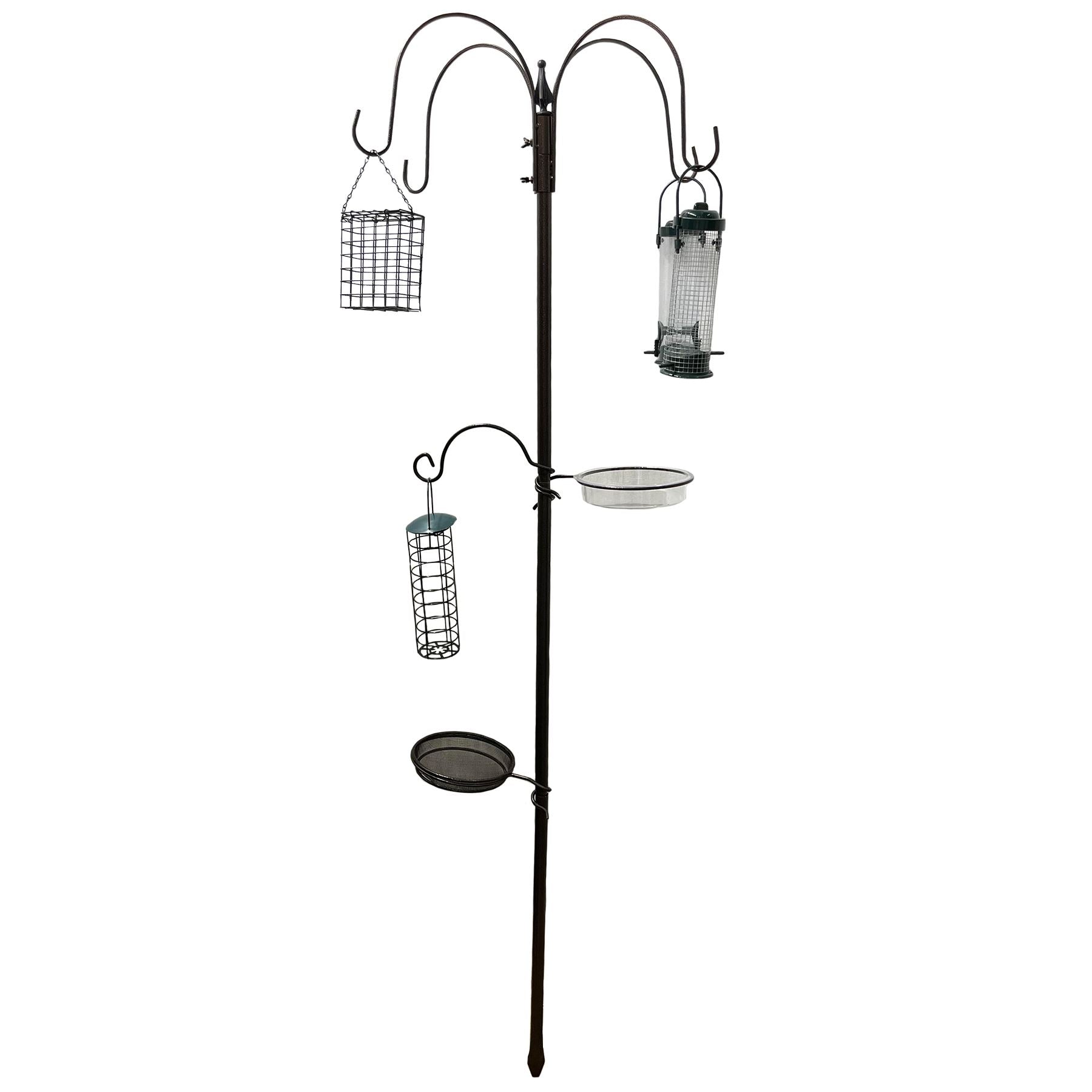 Outdoor Garten Wildvogel Fütterung Station Halter mit Hängenden Feeder Baden