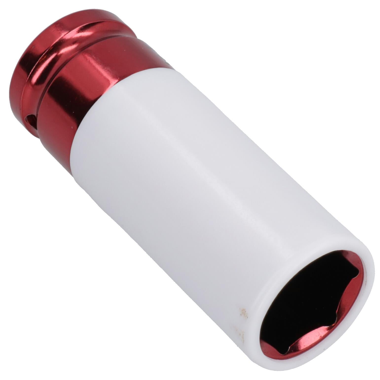1/2 Zoll Antrieb, tiefe metrische MM-Steckschlüssel für Leichtmetall-Radmuttern, 17 mm, 19 mm, 21 mm
