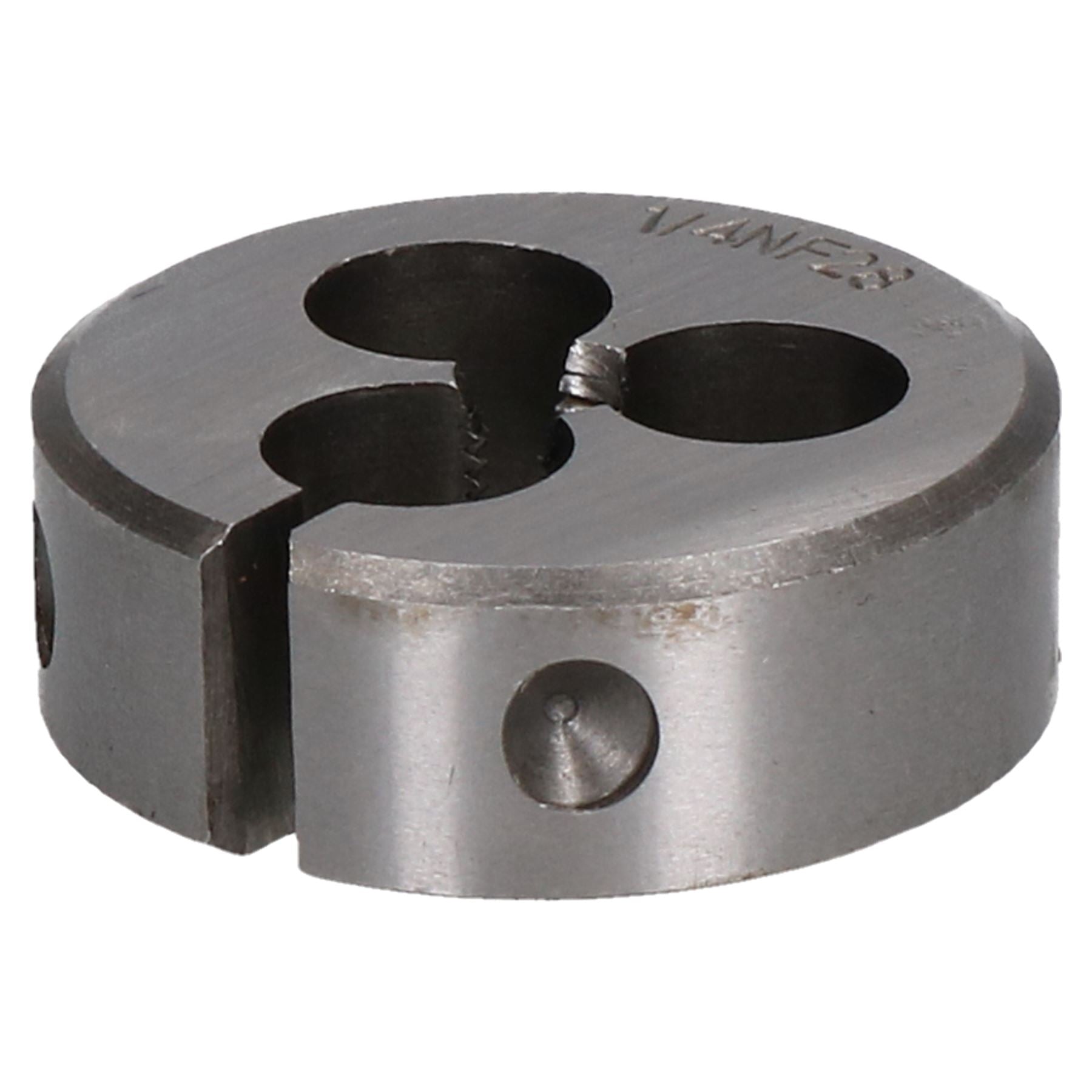 Taraud et filière UNF 1/4" - 5/8" en acier au tungstène et filière fendue 38 mm