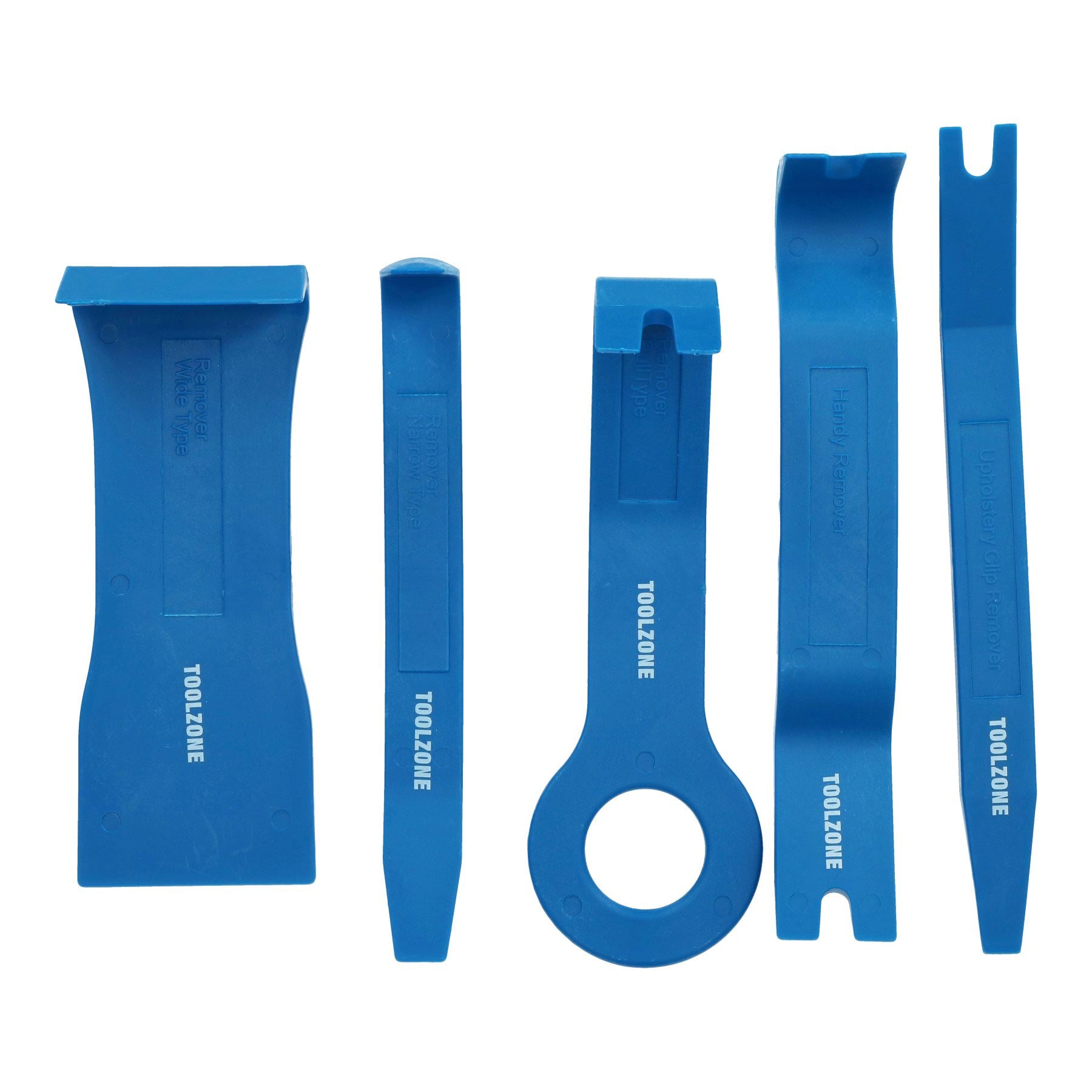 Lot de 5 extracteurs de levier pour garniture de carrosserie de voiture, panneau de garniture de porte automatique, tableau de bord, moulage