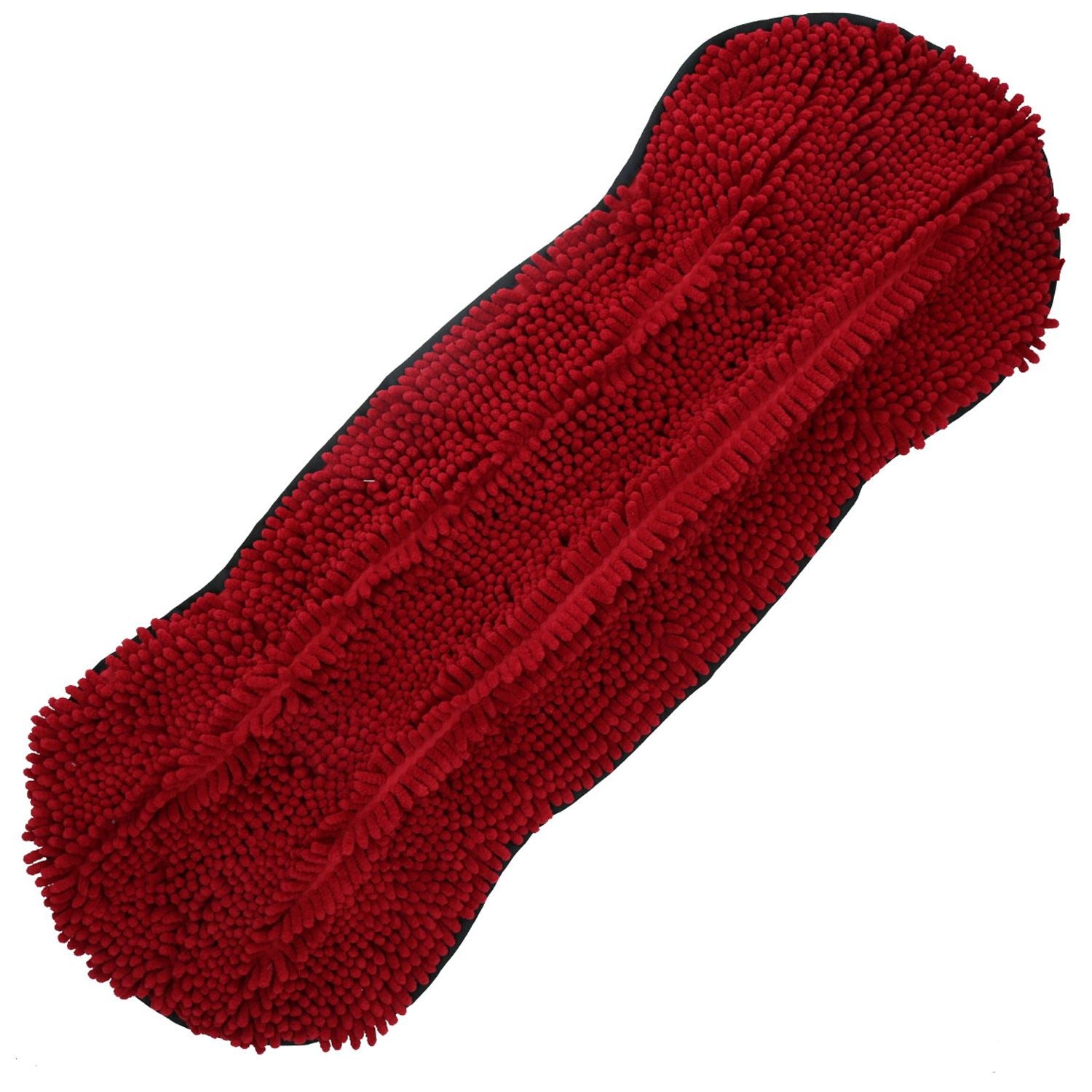 Extremely Absorbent Red Microfiber Dog Cat Pet Noodle Towel Quick Drying