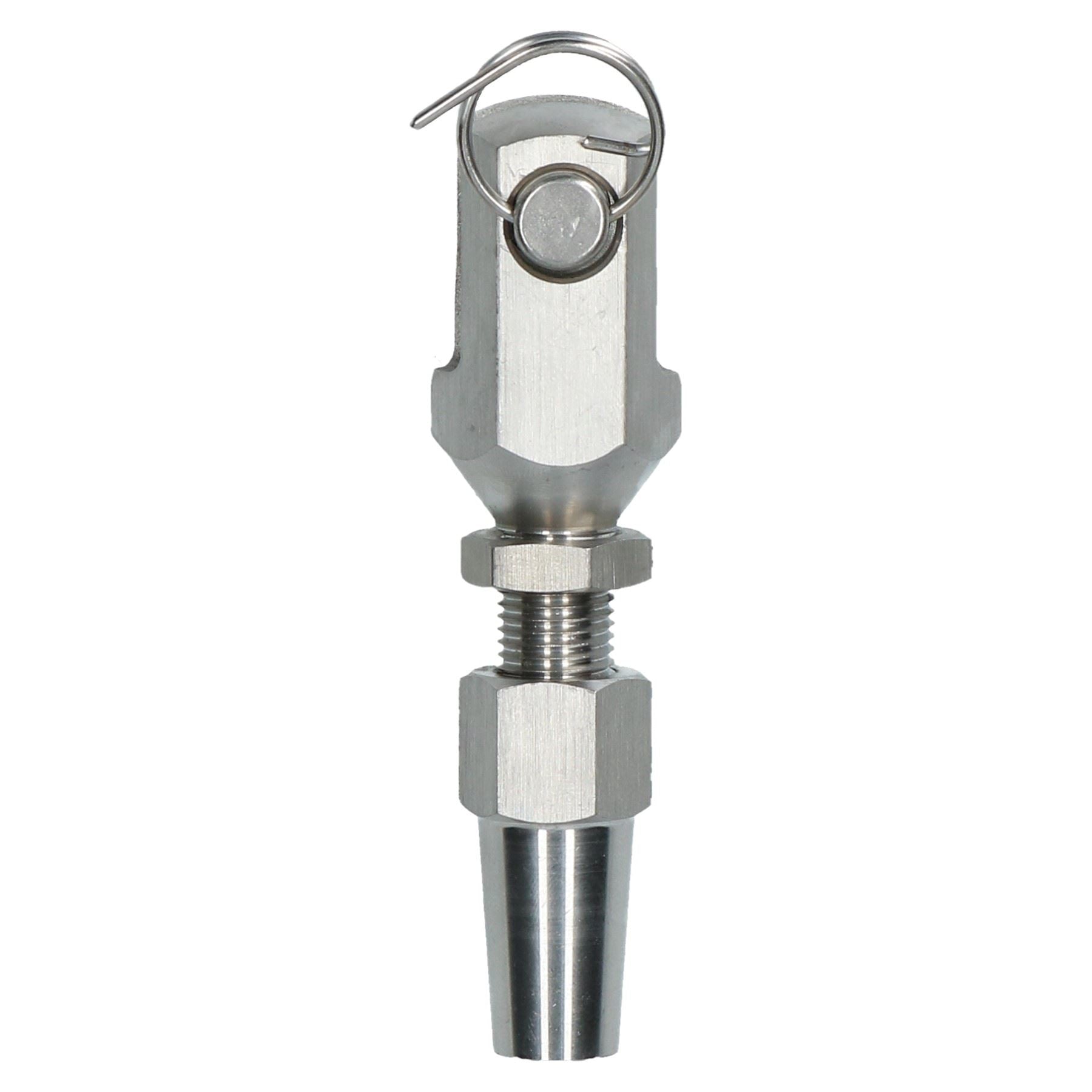 Raccord de câble métallique DIY Raccord d'extrémité de gréement sans emmanchement en acier inoxydable 316