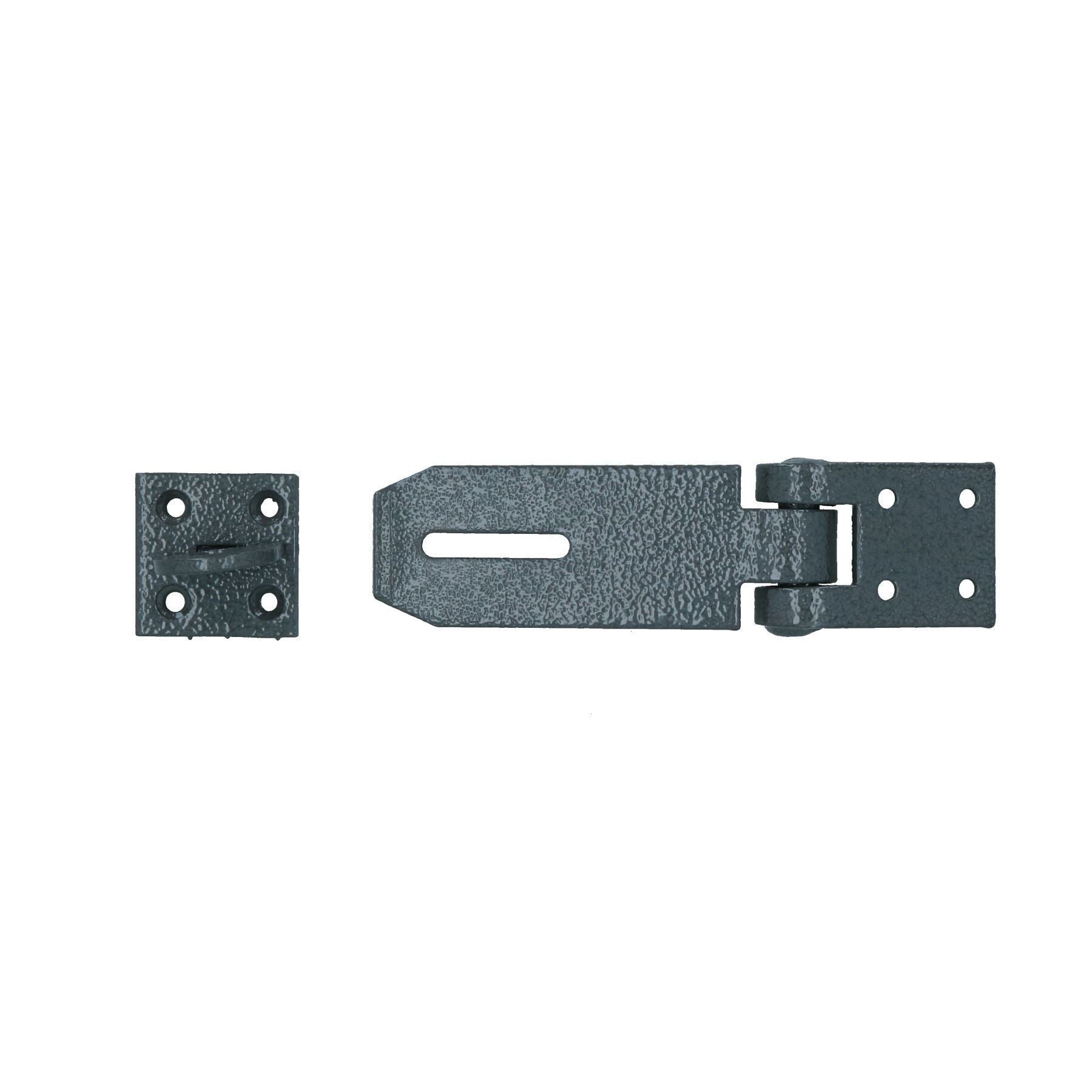Heavy Duty Hasp and Staple 3.5” x 1.5” Security Lock for Sheds Doors Gates