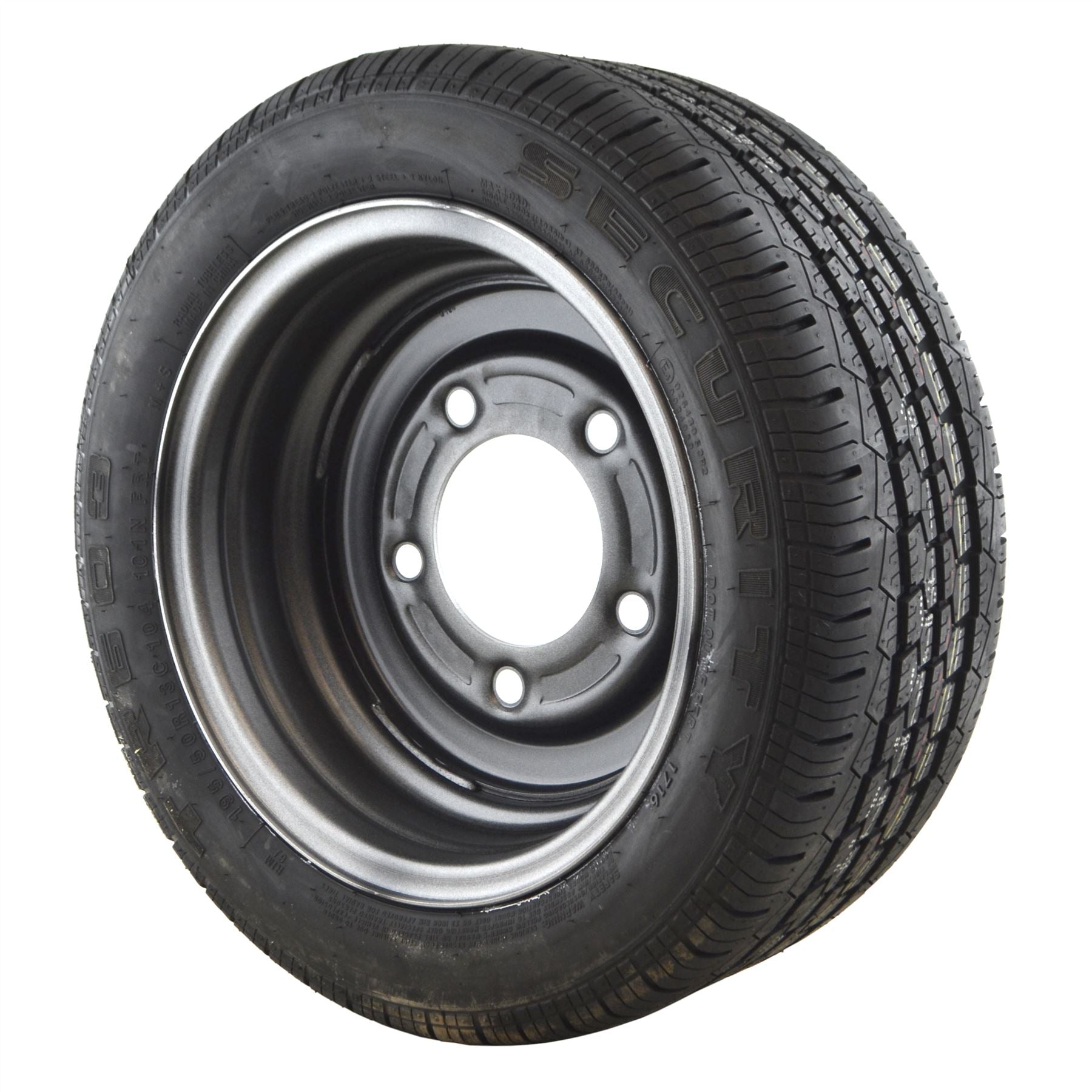 13" Rad & Reifen für Indespension 2600kg 3500kg Pritschenanhänger 195/50 R13C