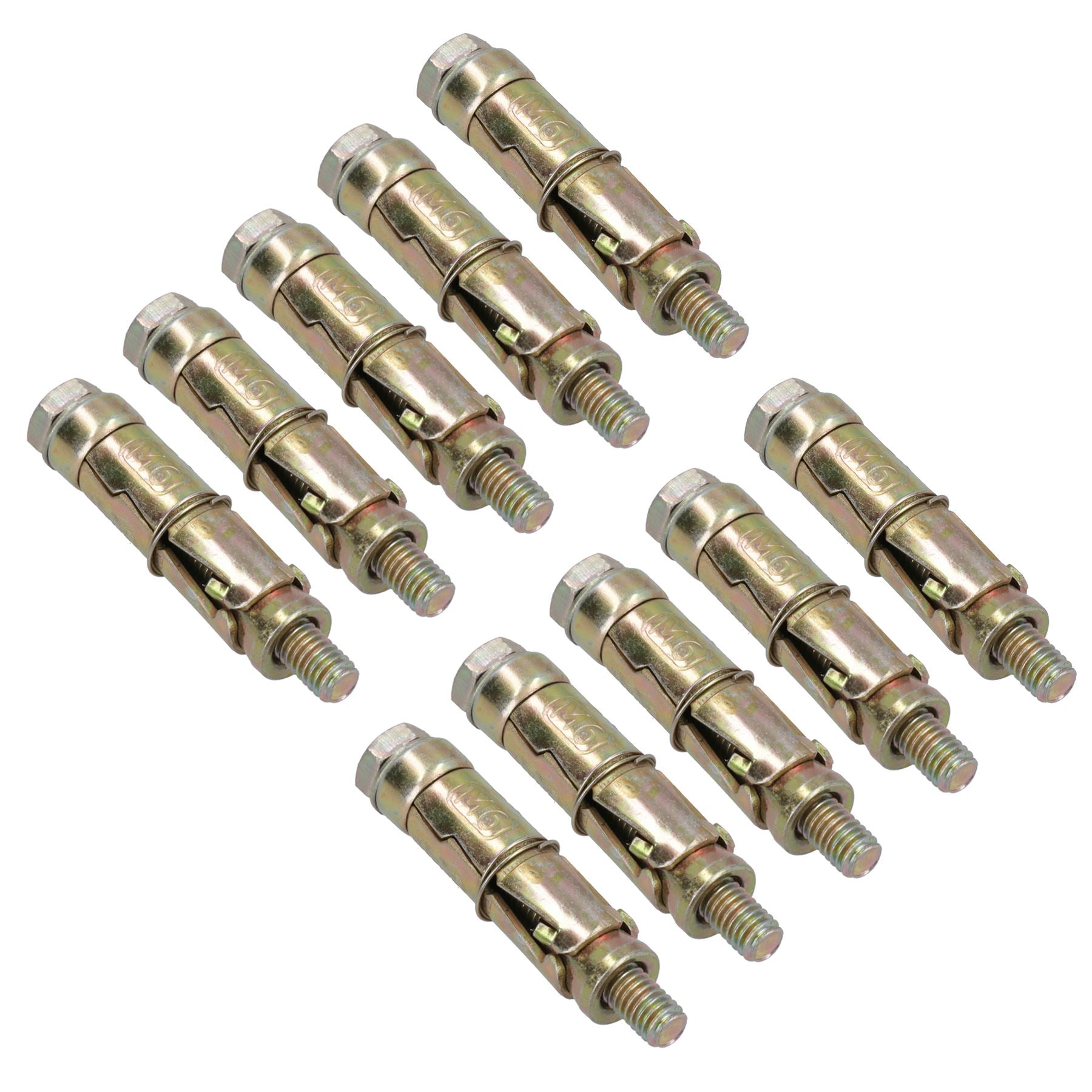 M6 6mm x 50mm Expansion Rawl Bolt for Masonry Sleeve Anchors Fastener