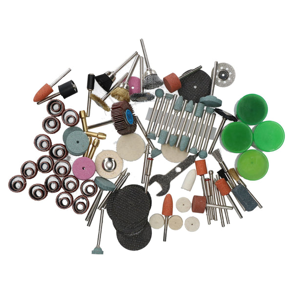 Kit d'accessoires rotatifs mini 216 pièces pour ponçage, meulage, découpe, polissage Dremel