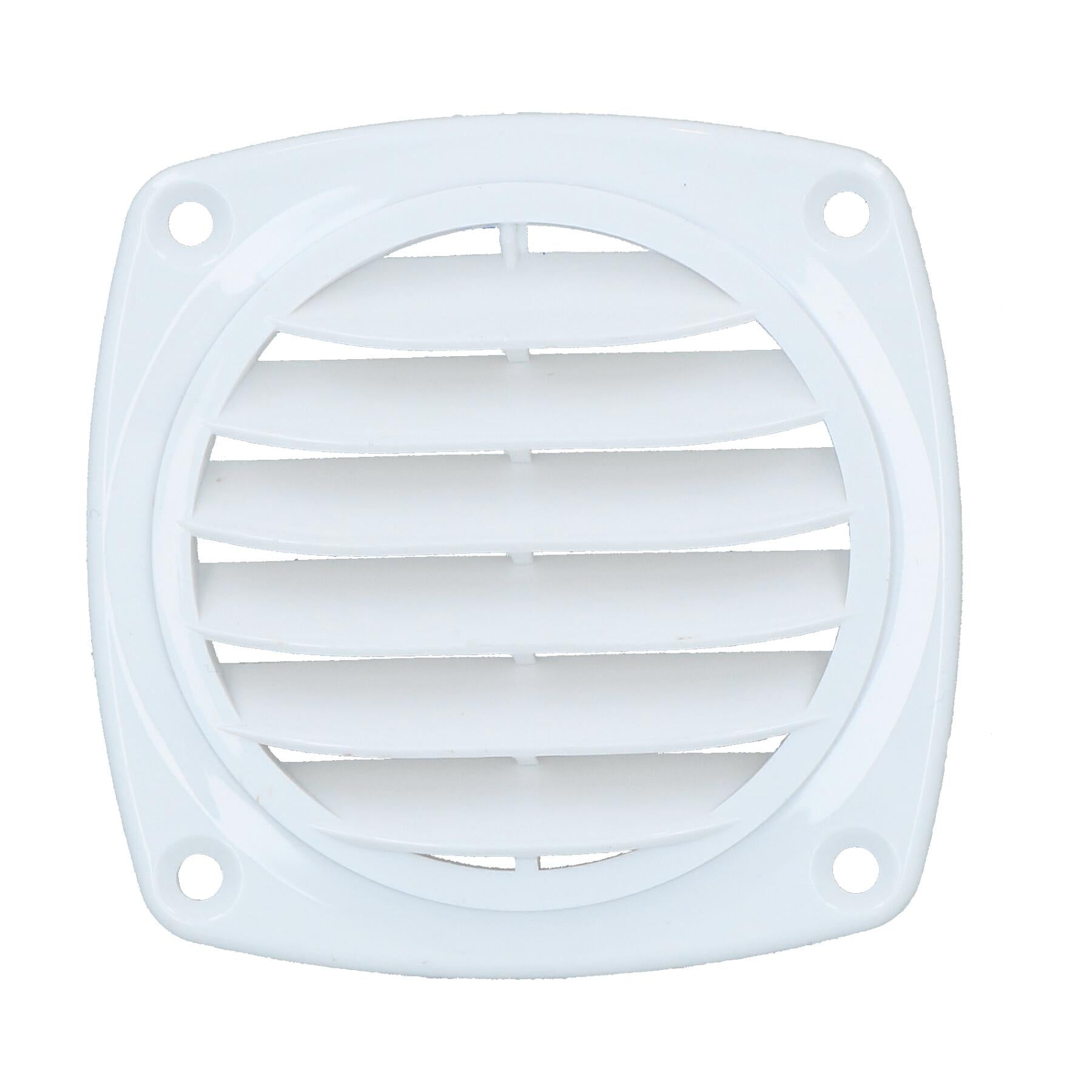 Louvre Air Vent High Grade Ventilator Grill 82x82mm Boat Caravan Motorhome