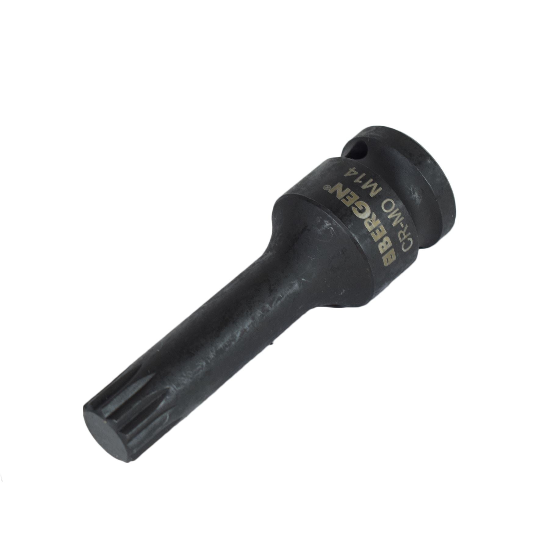 Embout cannelé extra long à impact M14 x 78 mm, douille mâle 1/2"