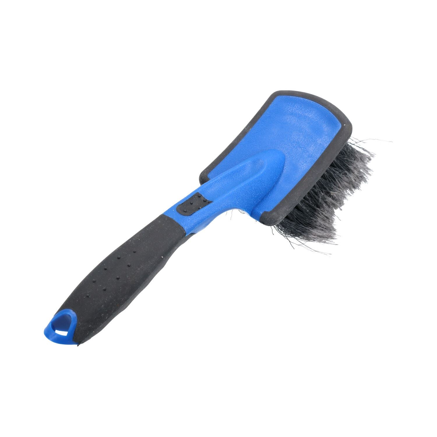 Brosse de nettoyage à poils souples en nylon pour moto et vélo, tête coudée