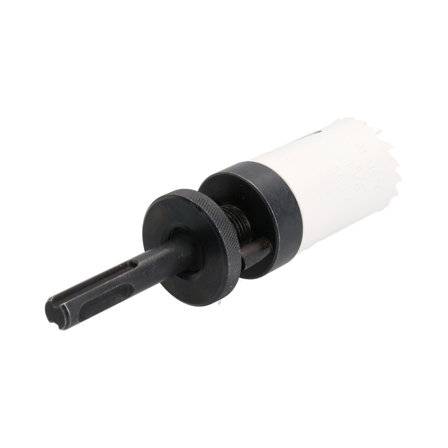 SDS-Plus-Dorndornaufsatz, komplett mit HSS-Lochsäge, 32 mm – 152 mm