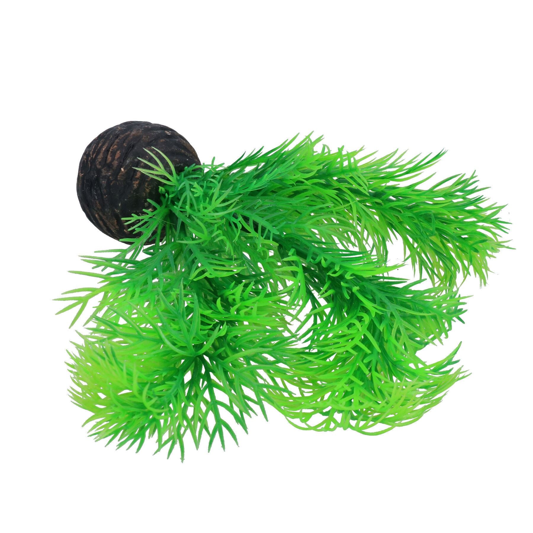 Aquatic Aquarium Fish Tank Self Sinking Small Silk Plant Height 13cm  (No9)