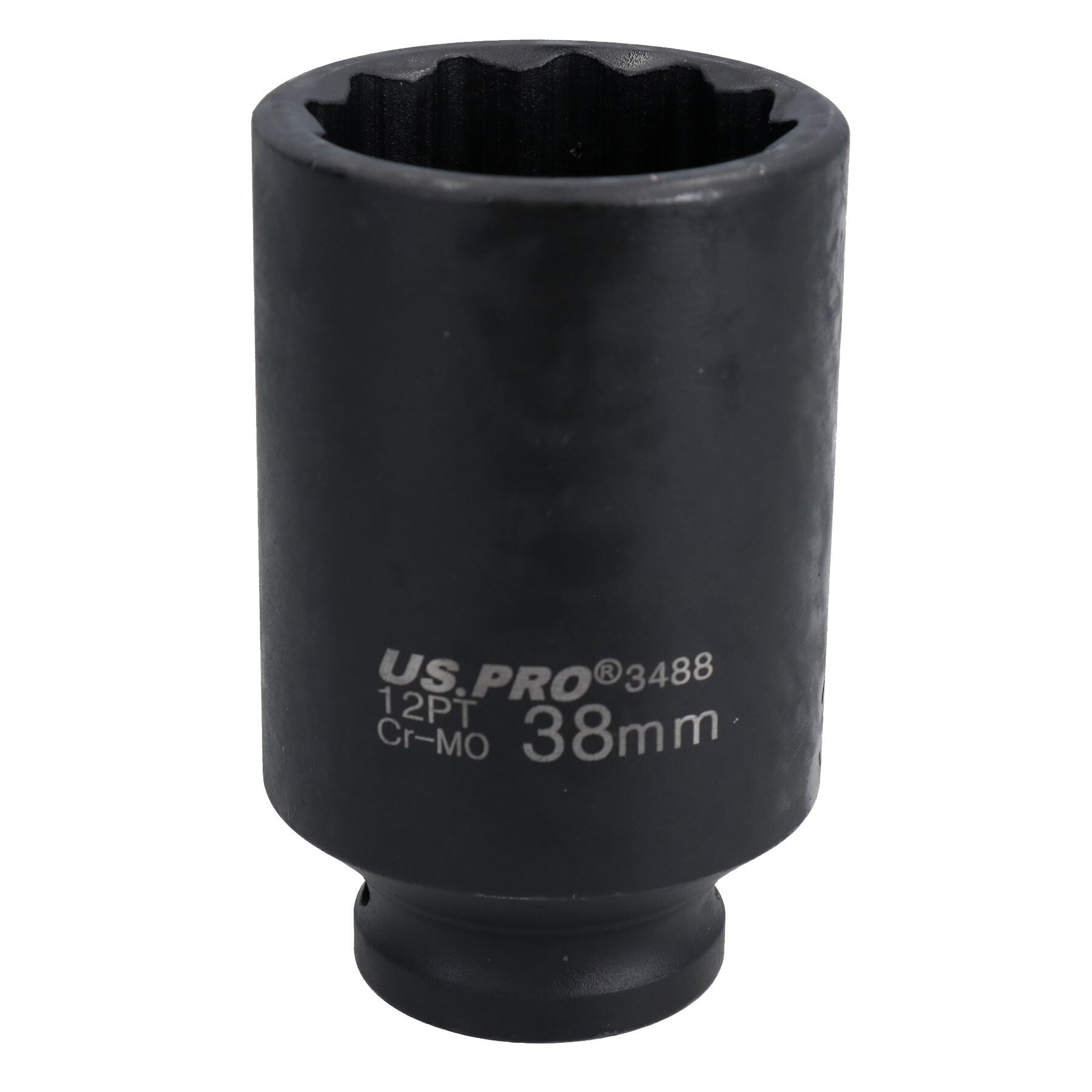 Douille pour écrou d'essieu de moyeu arrière profond métrique 38 mm 1/2 po 12 pans Bi-Hex