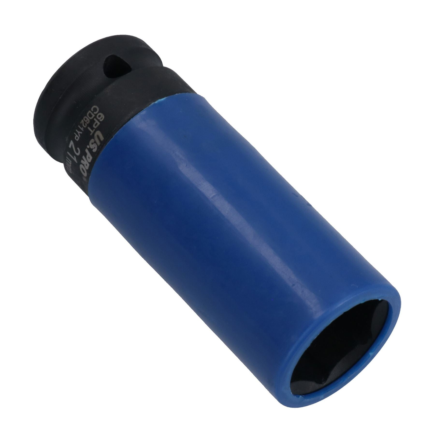 Douille pour écrou de roue en alliage métrique à double impact de 21 mm à paroi mince, entraînement 1/2 po