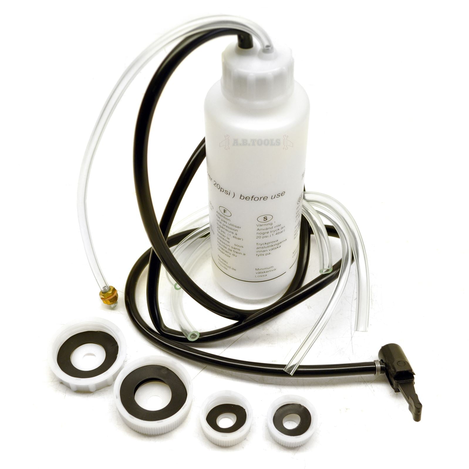 Kit de purge de frein et d'embrayage Eezibleed pour une seule personne par Gunson LSR40