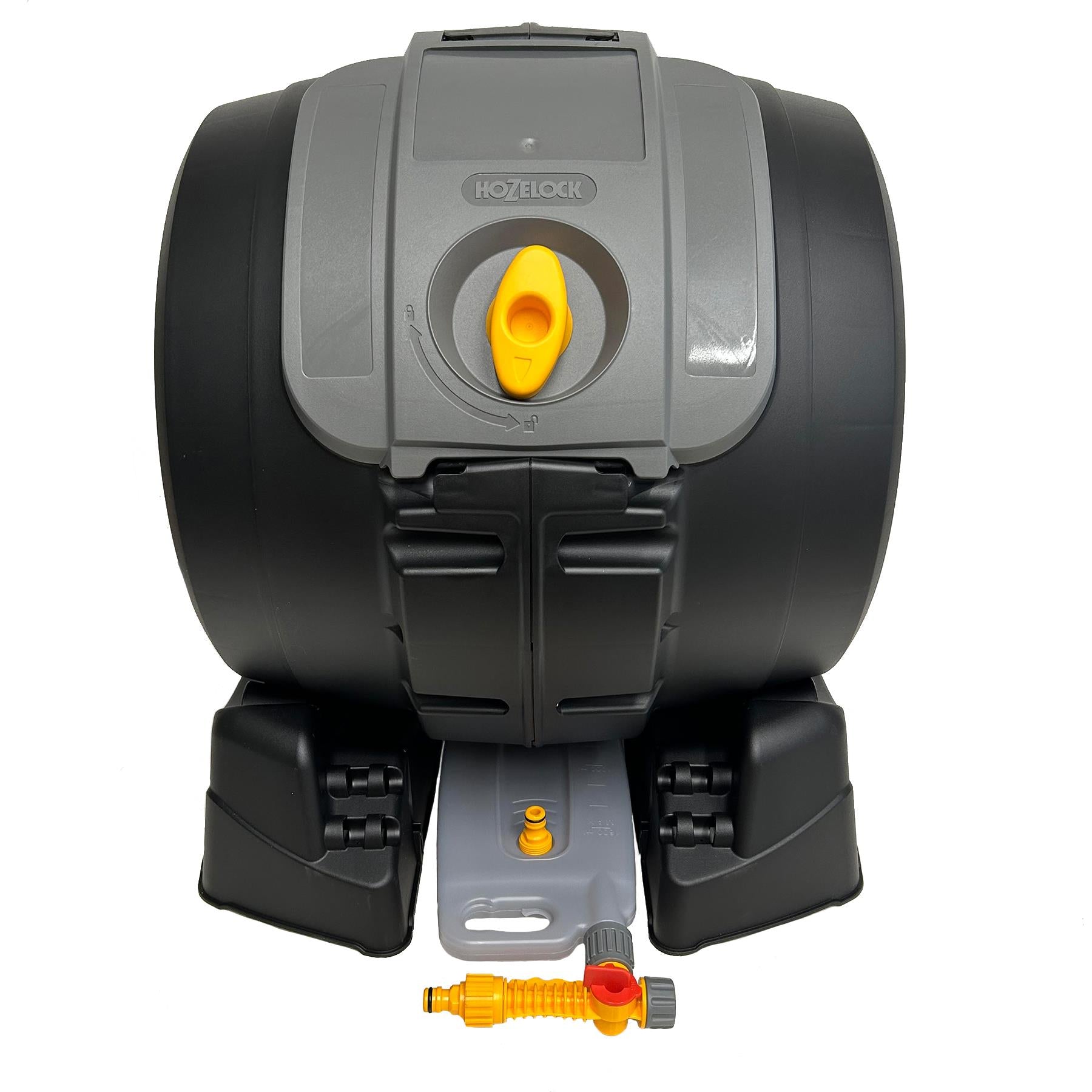 Composteur rotatif de jardin 2 en 1 100 litres Click + Spray