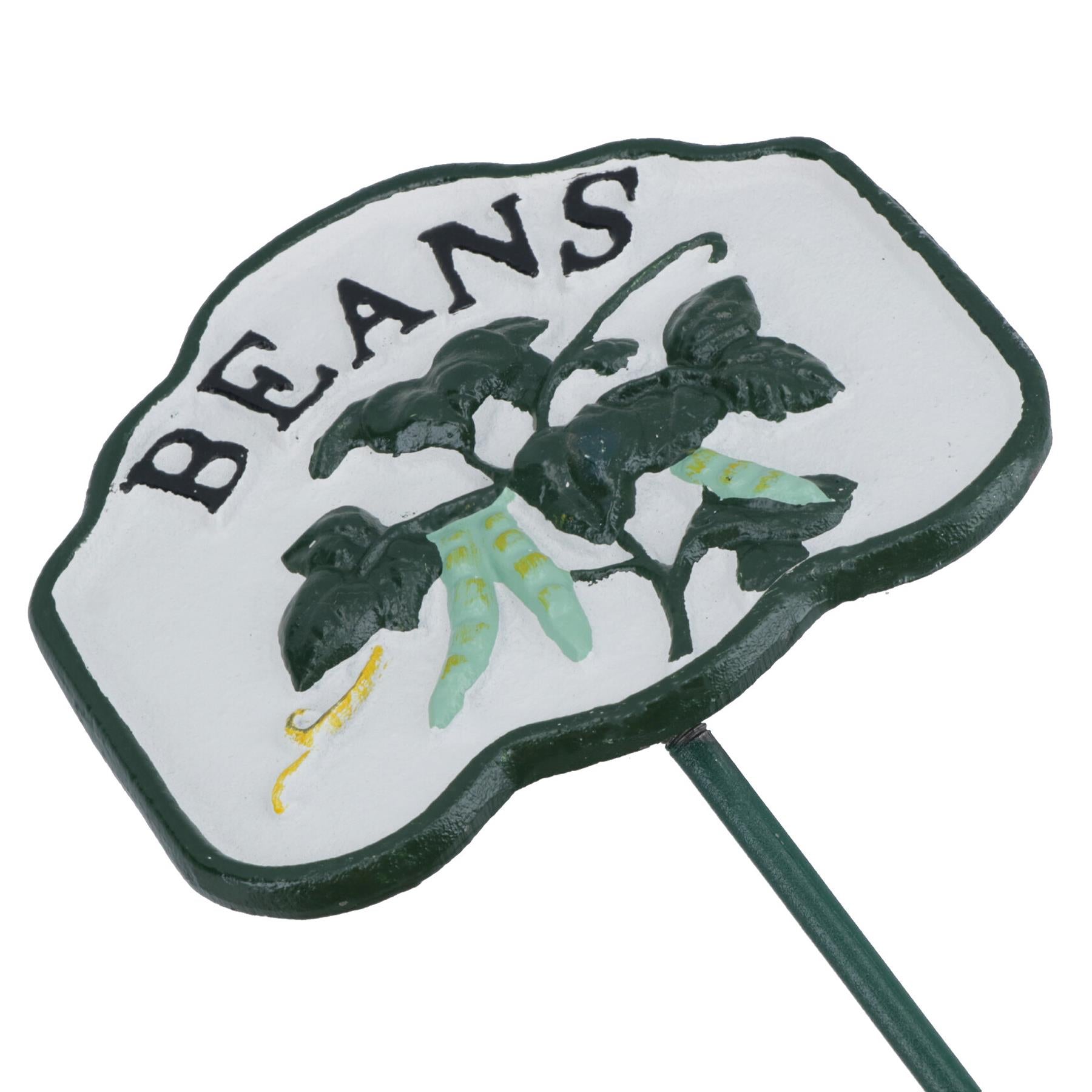 Vegetable Signs Markers Labels Cast Iron Plant Plaque Garden Yard Allotment