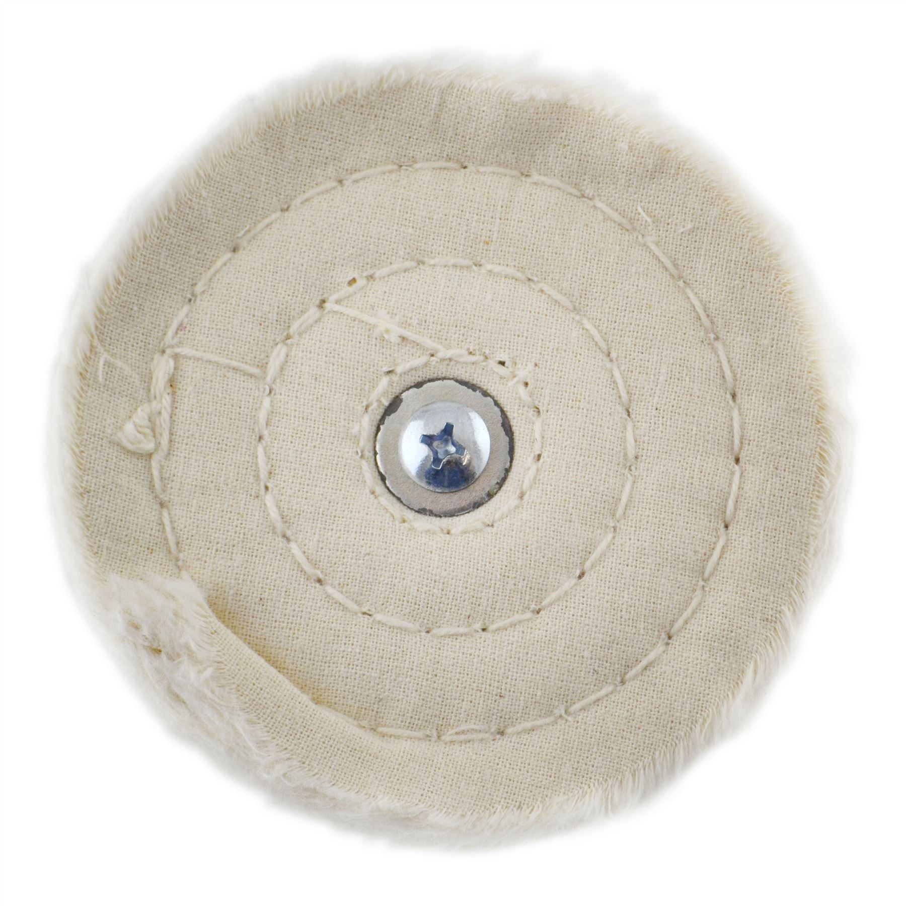 100mm 4 "Weiche Polieren Polieren Mop Reinigung Rad Doppelschleifer TE315
