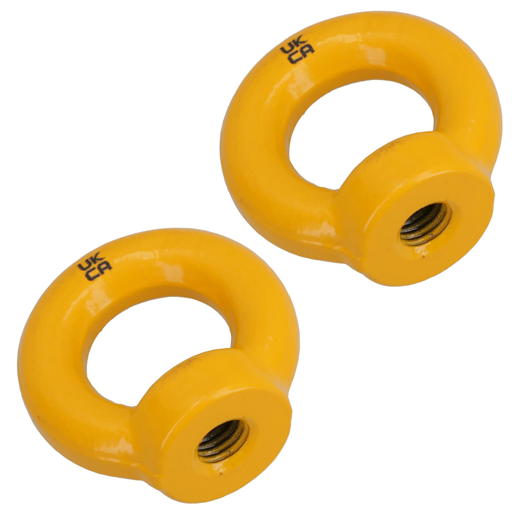 6 - 24mm Metric High Tensile Lifting Eyenut Eye Nut Fastener 0.4 - 6.0 Ton Capacity