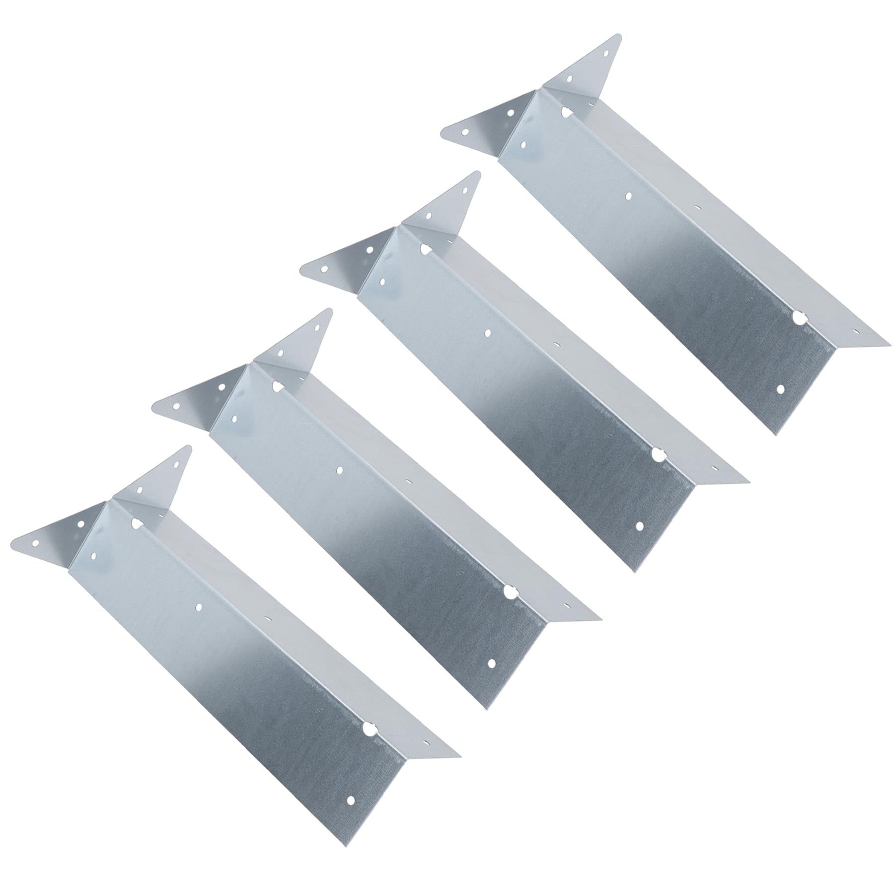 Arris Rail Bracket Fence Post Support Galvanised 100mm, 225mm or 300mm