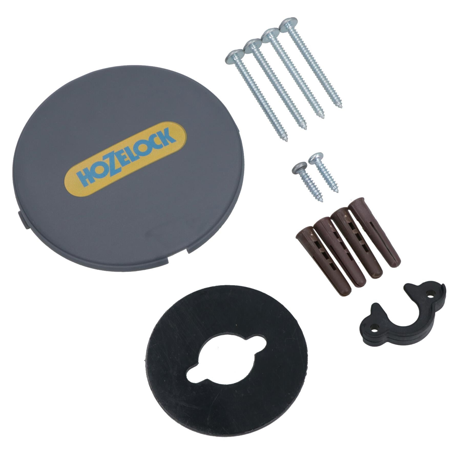 Hozelock Auto Rewind Garden Hose Reel with 10 Metres Hose Watering Wall Mounted