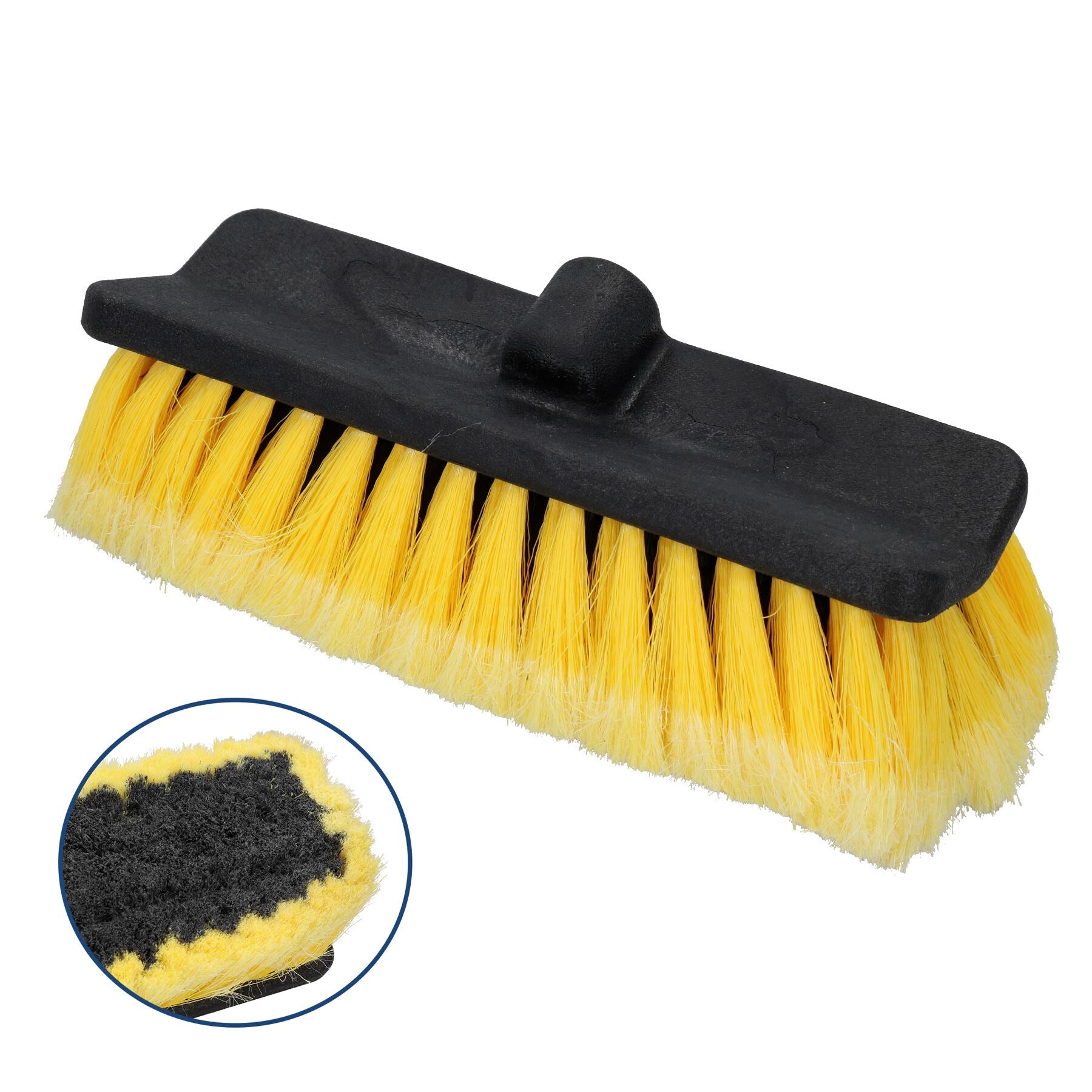 2m Extendable Aluminium Car Wash Brush Telescopic Hose Water Cleaning Mop