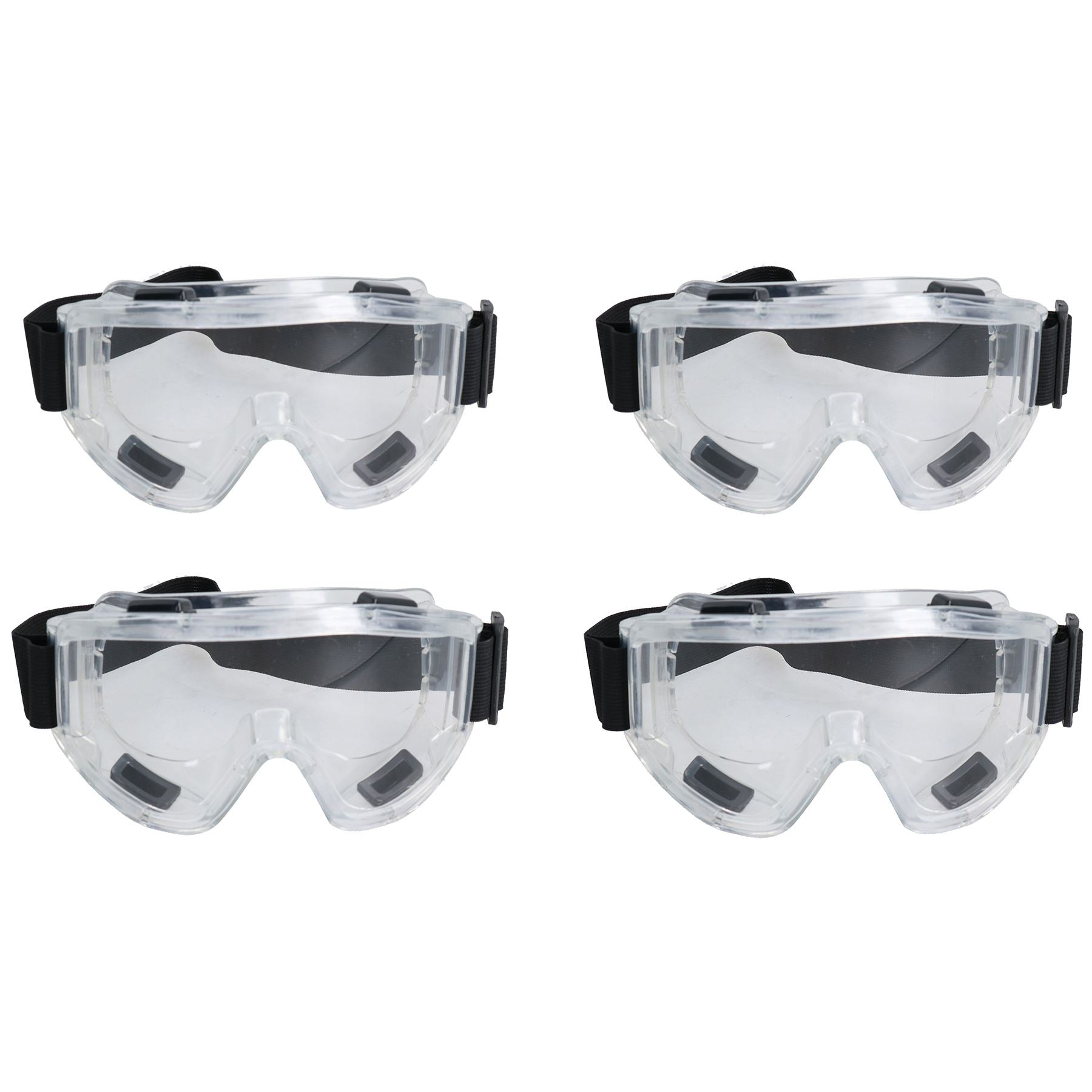Lunettes de sécurité haut de gamme Protection des yeux Conception scellée Monture flexible