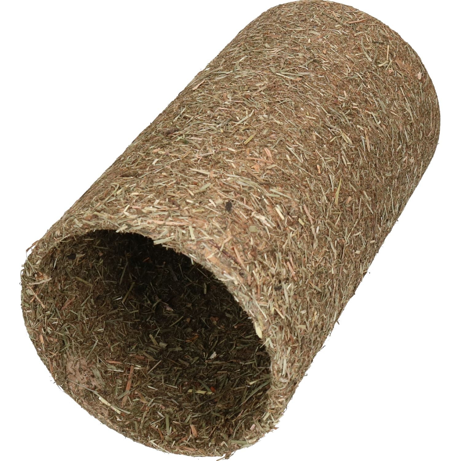 Petit animal de compagnie cochon d'Inde Naturals Treat Hay 'n' Hide Meadow Tunnel 15x15x25cm
