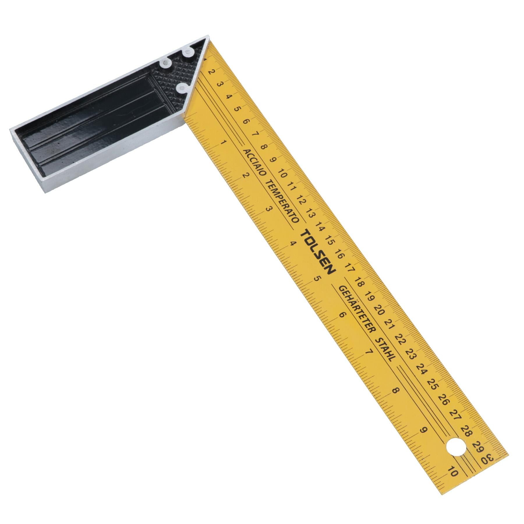 12" (300mm) Aluminium Try Engineer Square Precision Tri Set Square Right Angle