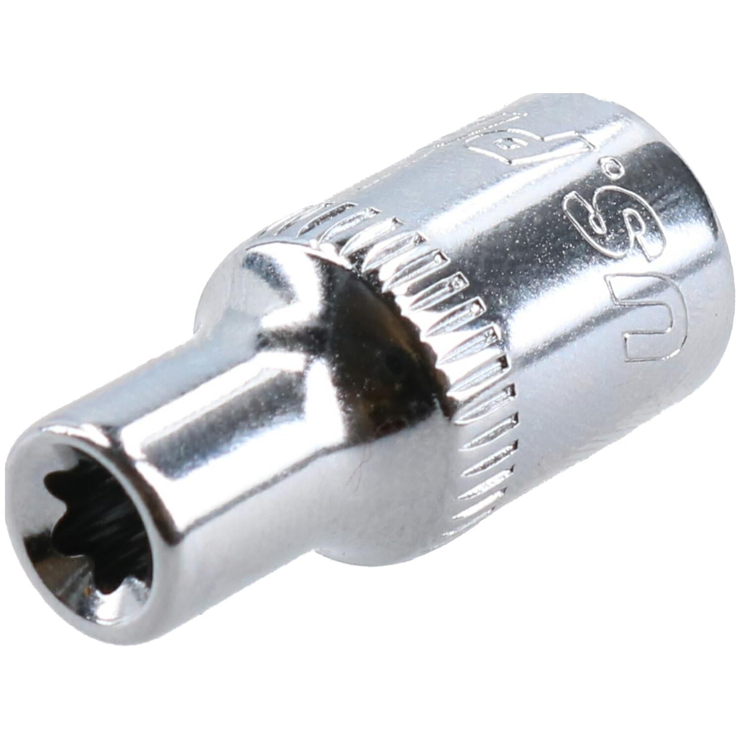 Female Torx Socket Star Bit Standard External Chrome Vanadium