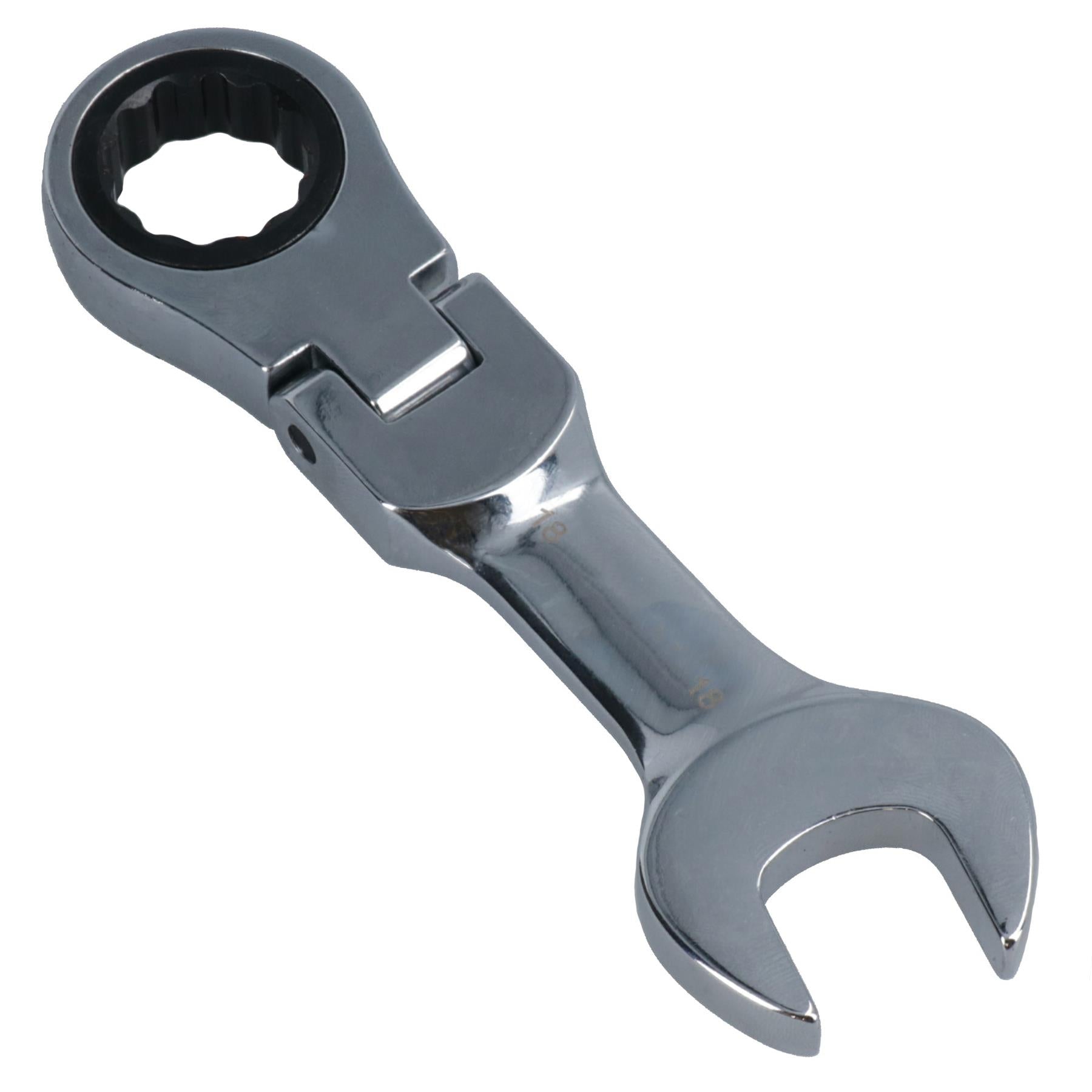 Jeu de clés mixtes à cliquet flexibles courtes métriques MM 8 mm – 19 mm