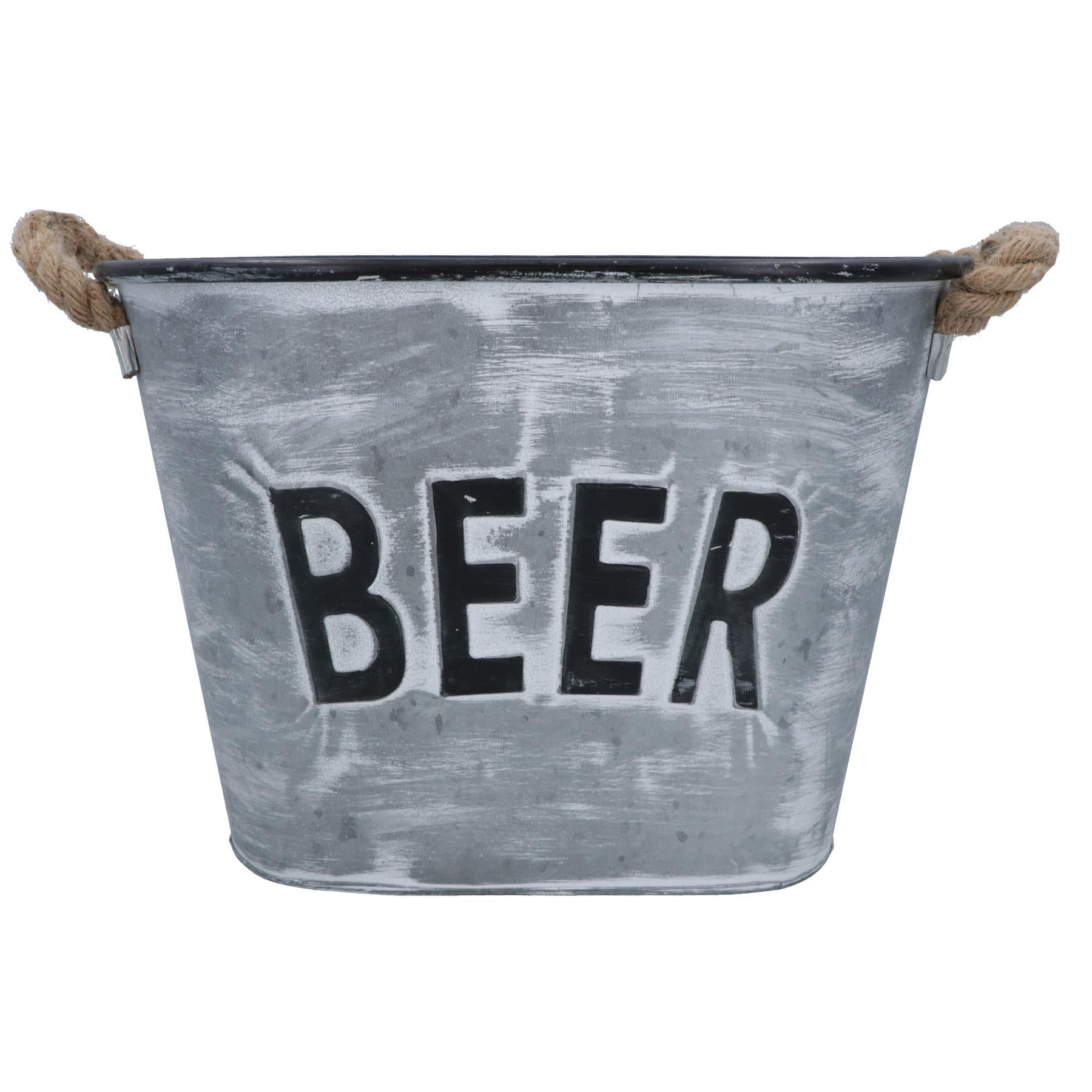 Beer Drinks Bucket Metal Wine Champagne Bottle Ice Cooler Bucket Party Tub