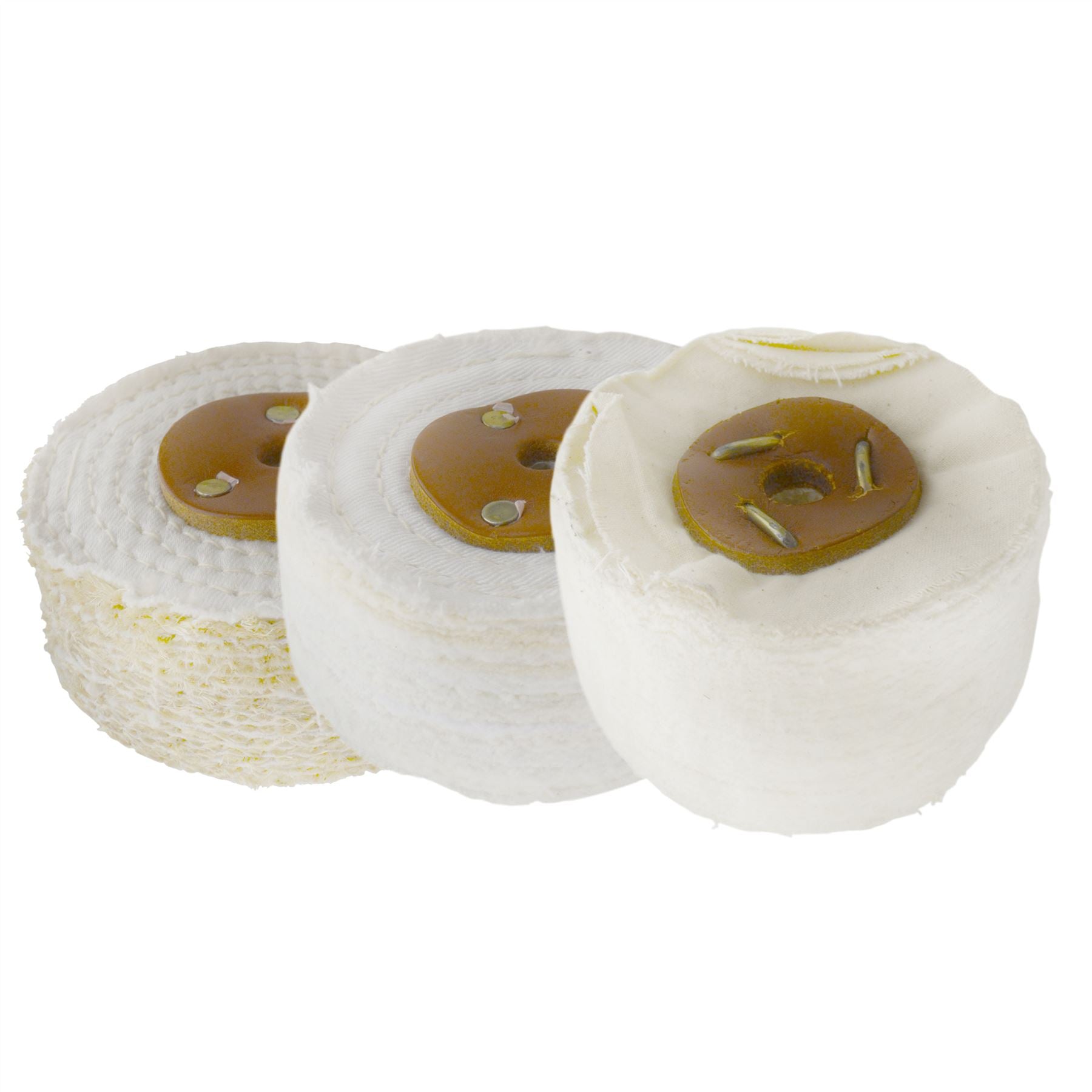 Polier- und Poliermopps aus Sisal, grob, mittel, Endbearbeitung, G, 4 x 1,5 Zoll, 3 Abschnitte
